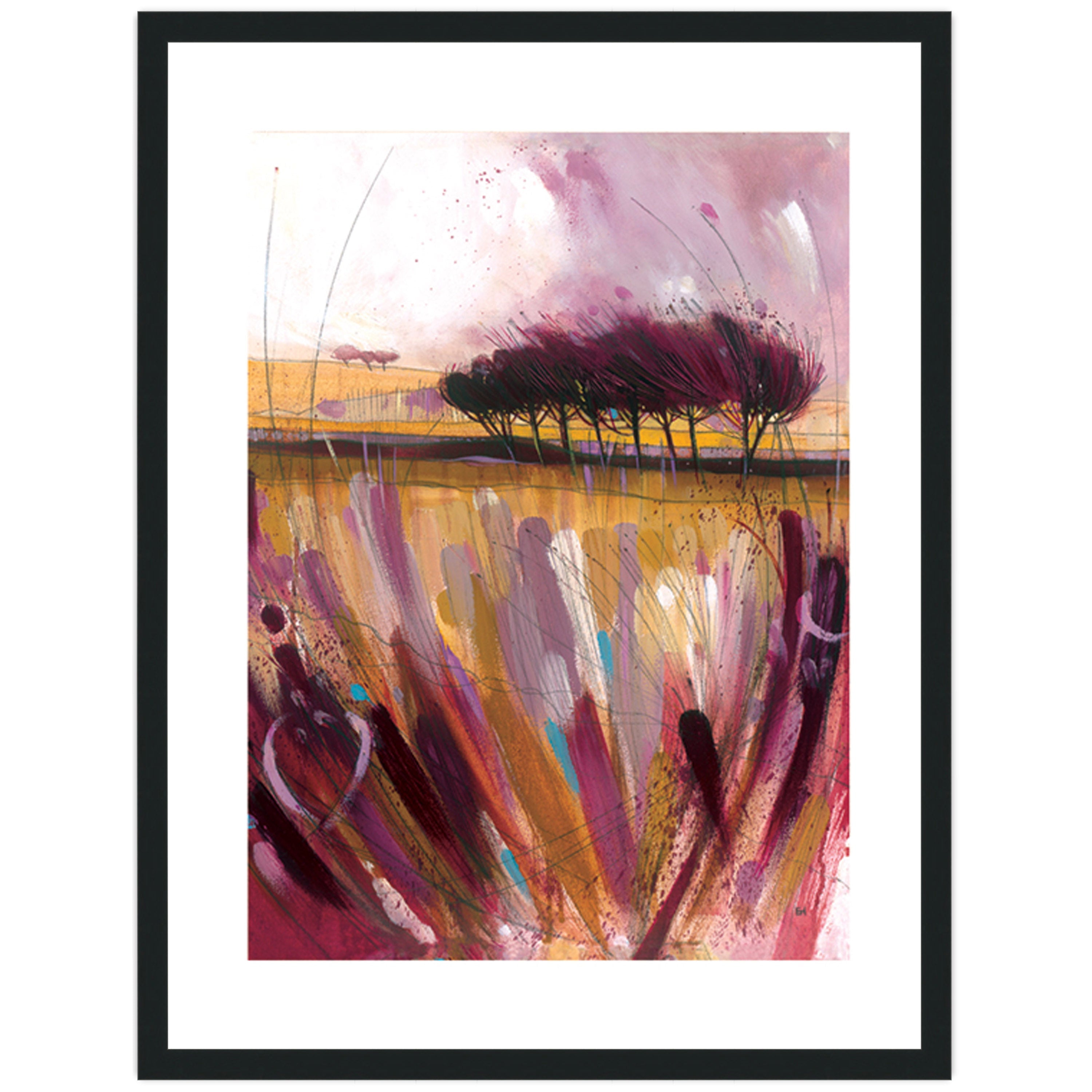 Through the Bracken in Mauve