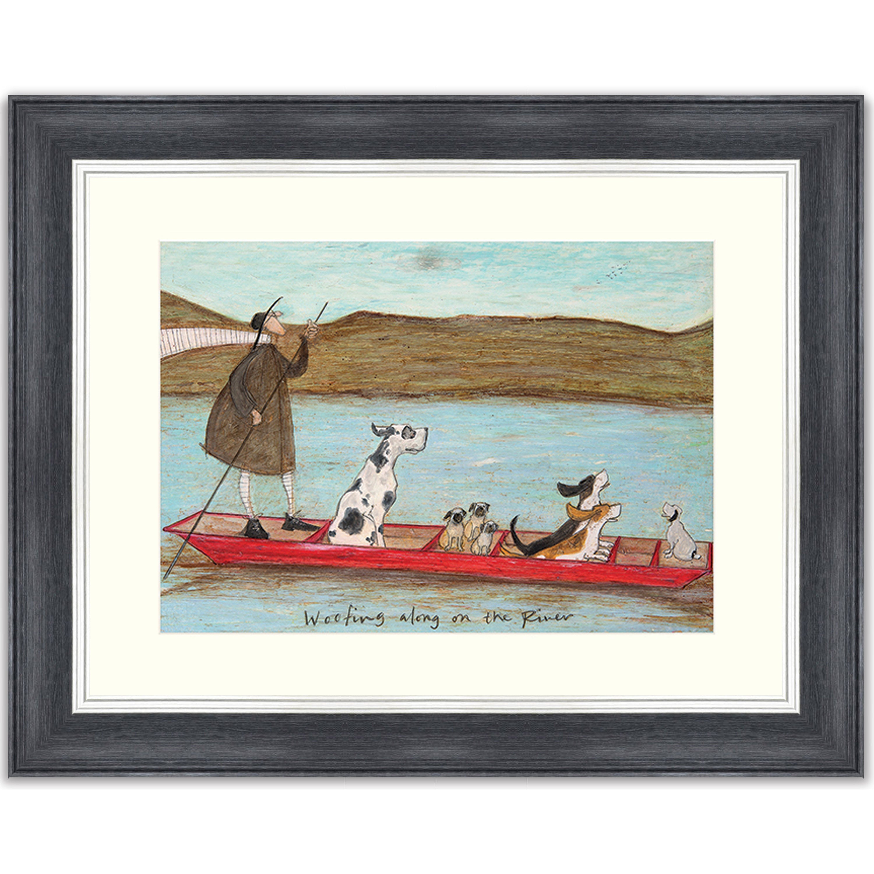 Woofing along on the River