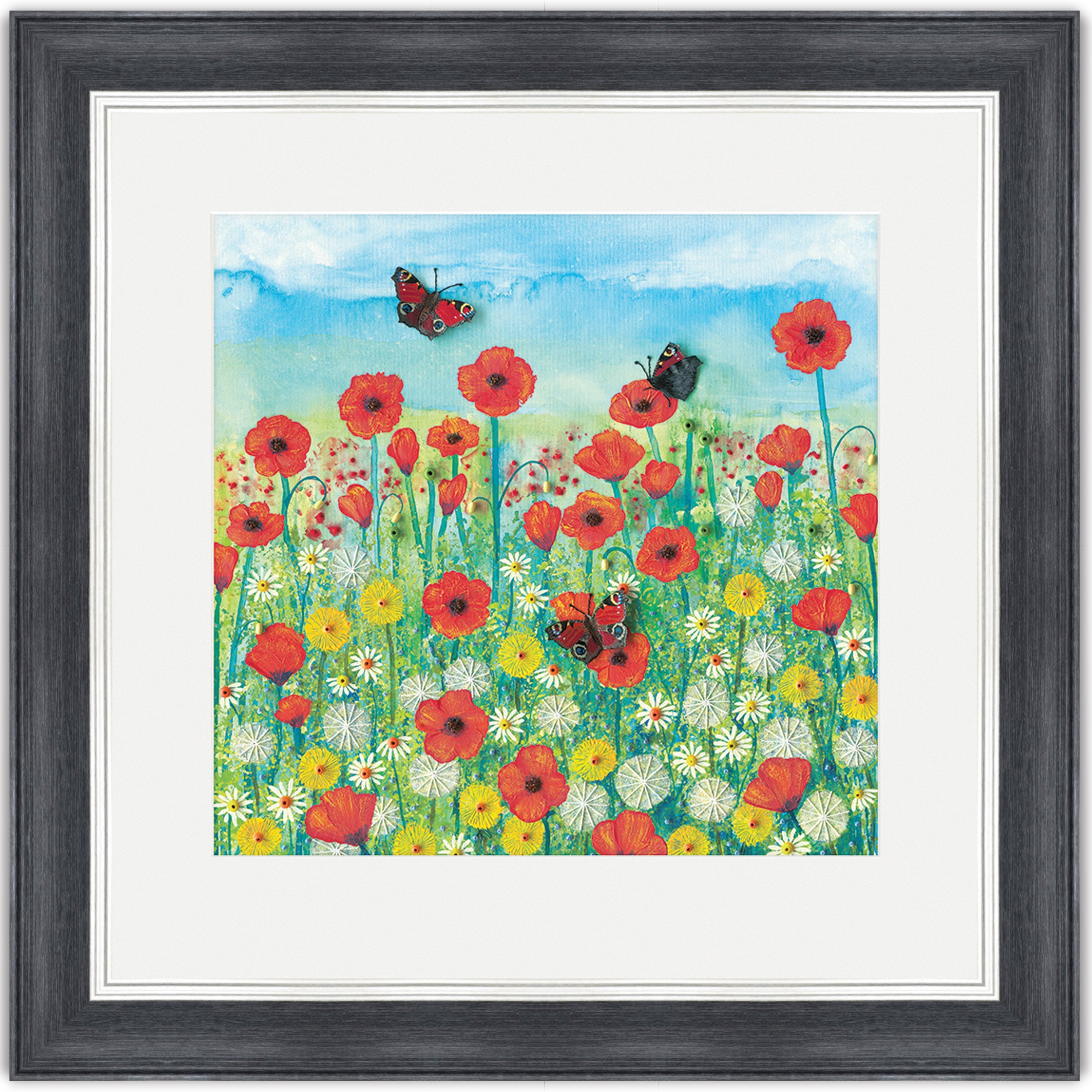 Peacocks and Poppies