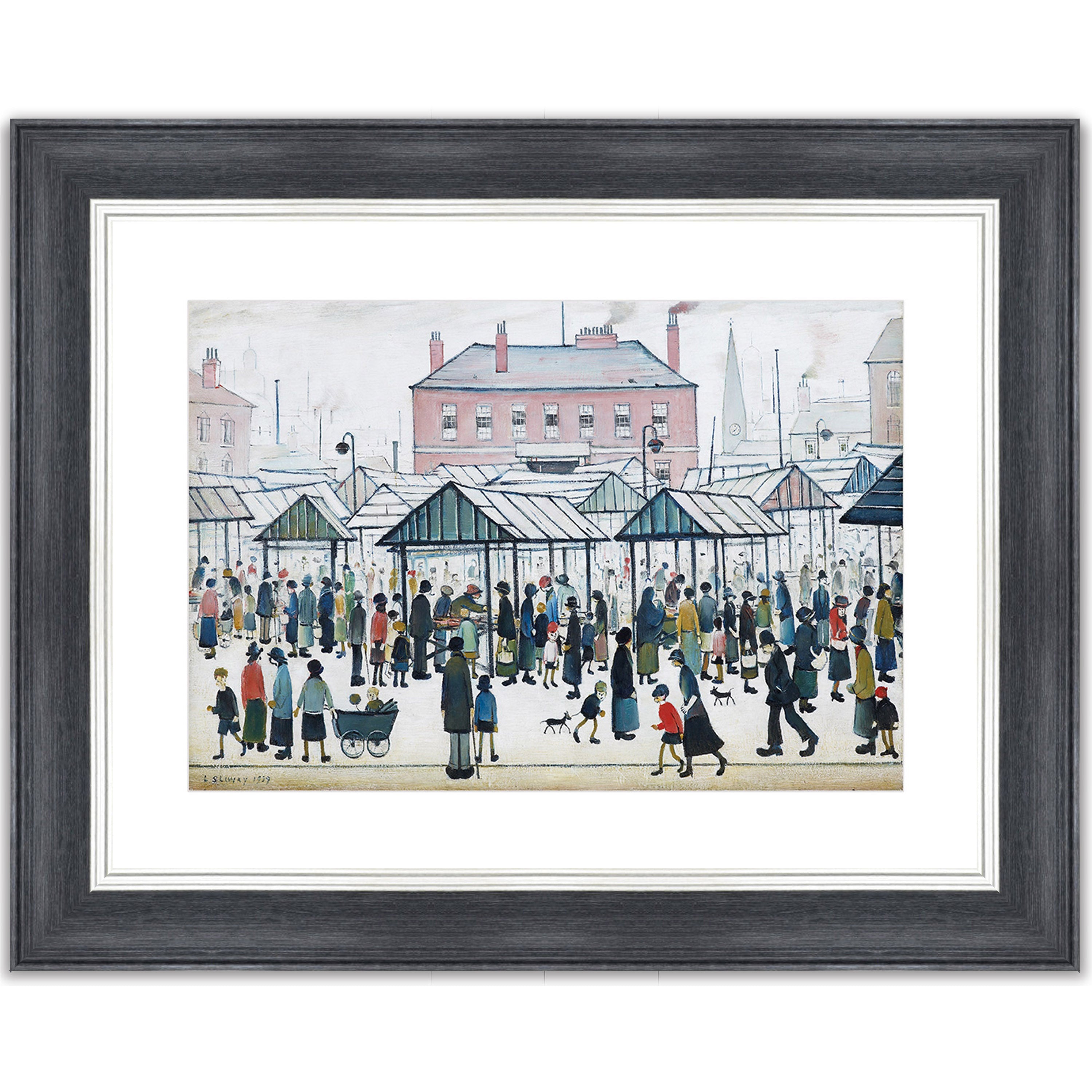 Market Scene, Northern Town, 1939