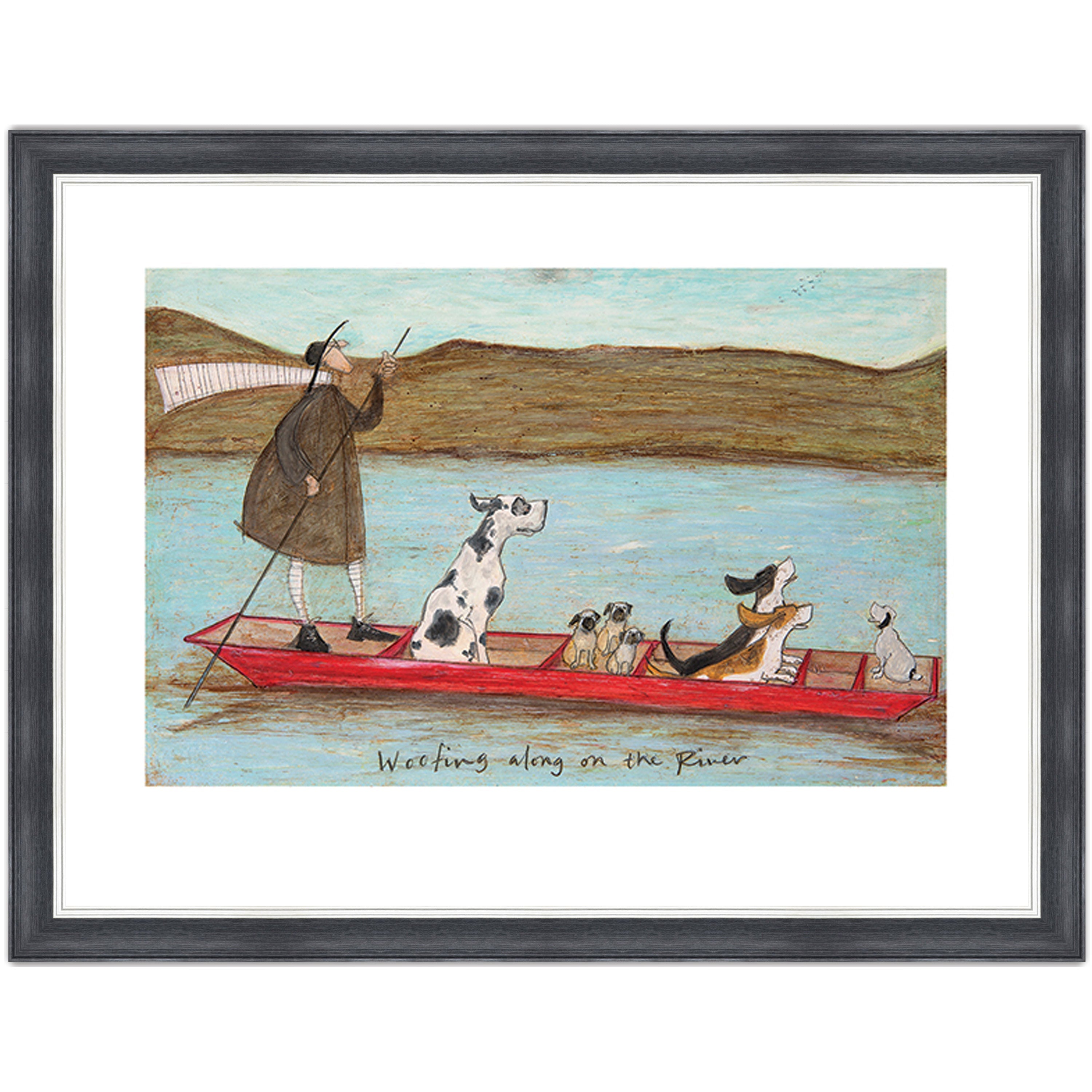 Woofing along on the River