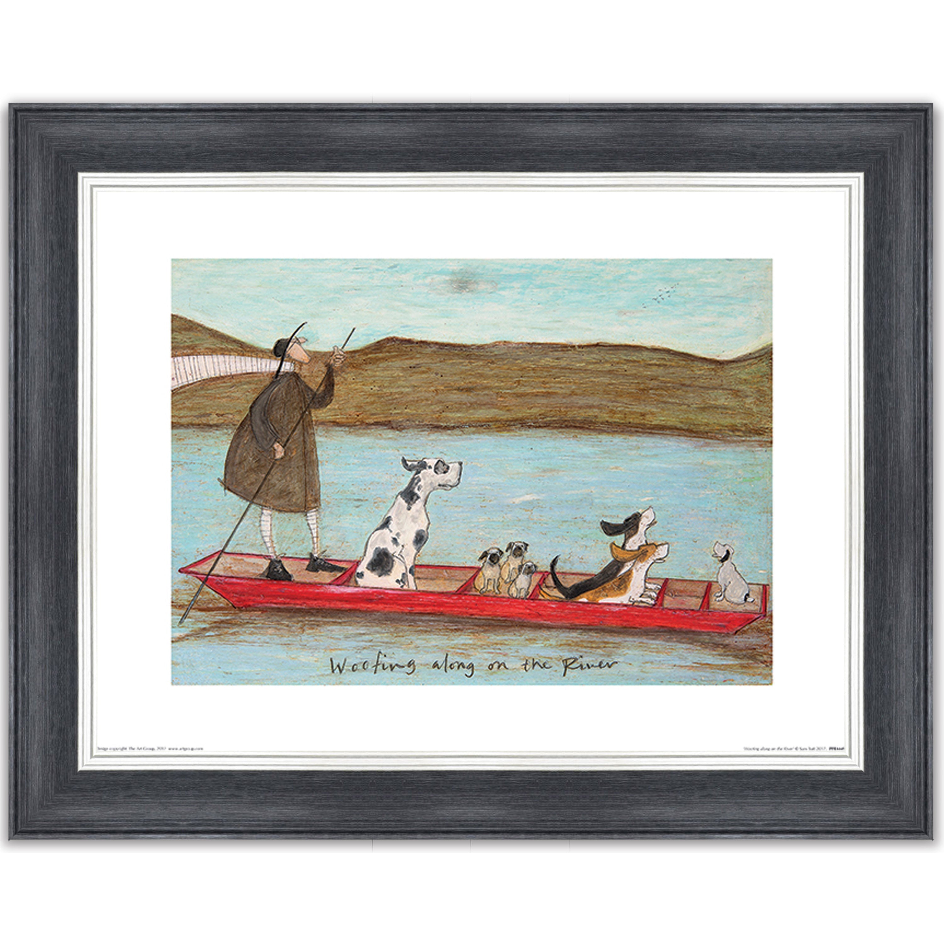 Woofing along on the River