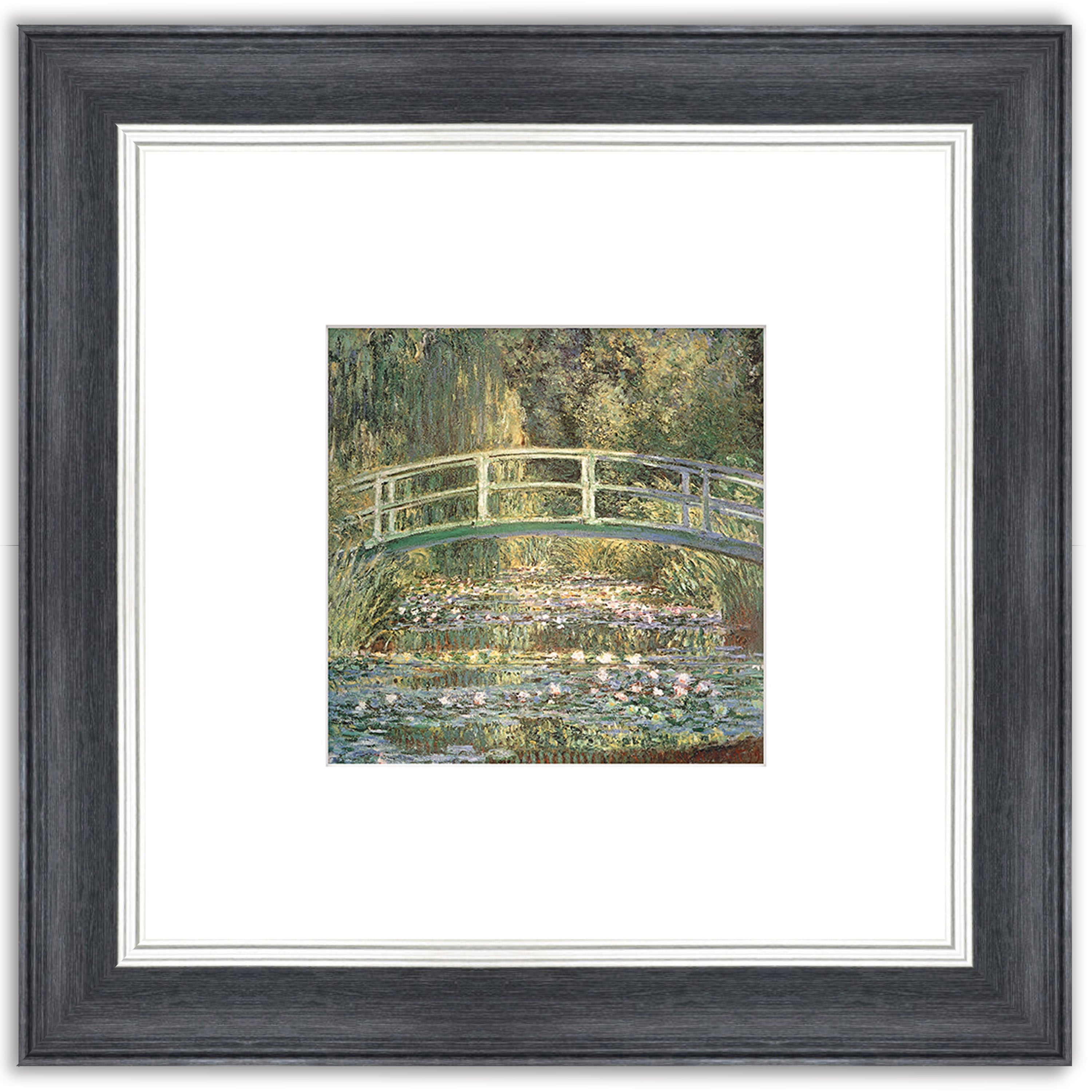 Waterlilies and Japanese Bridge