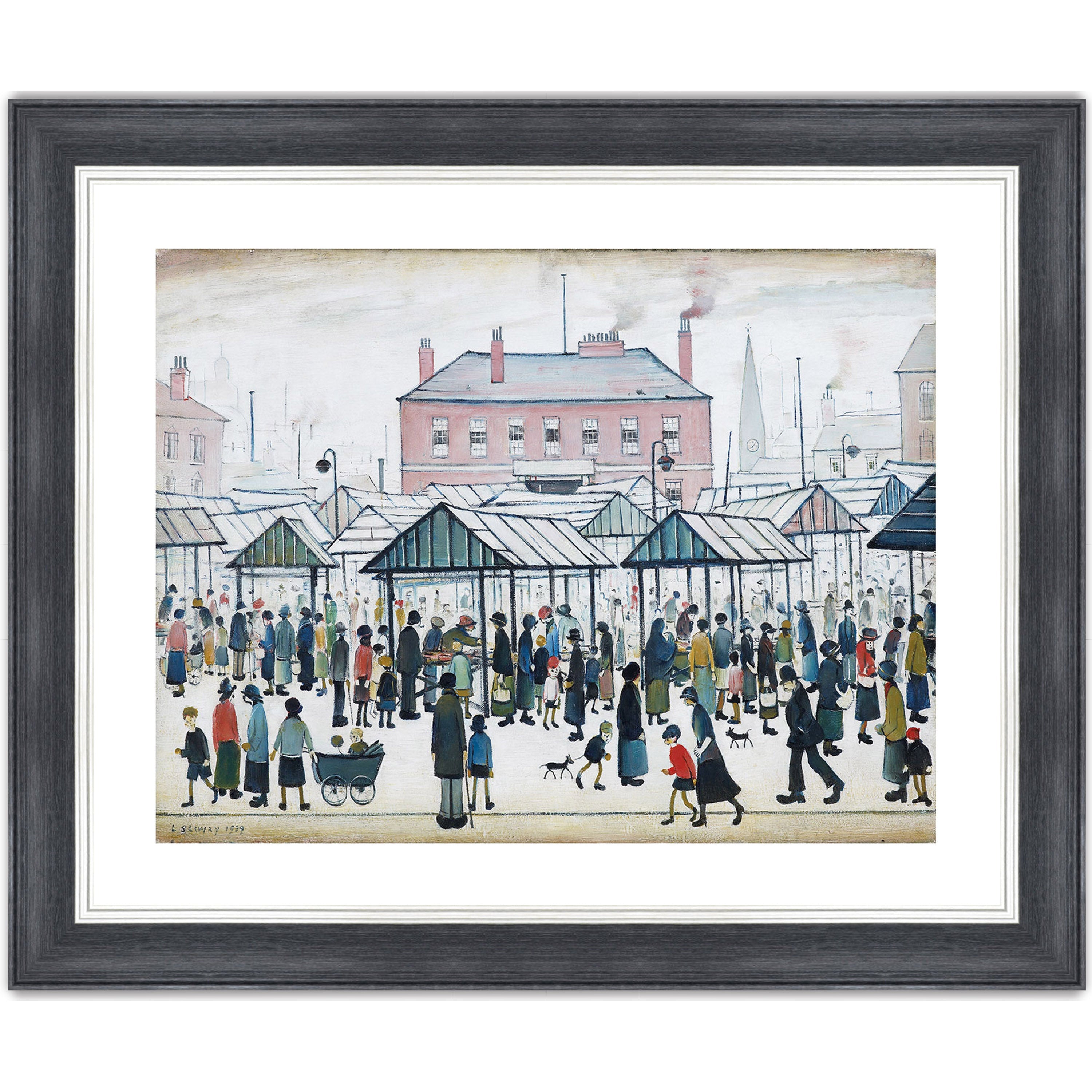 Market Scene, Northern Town, 1939