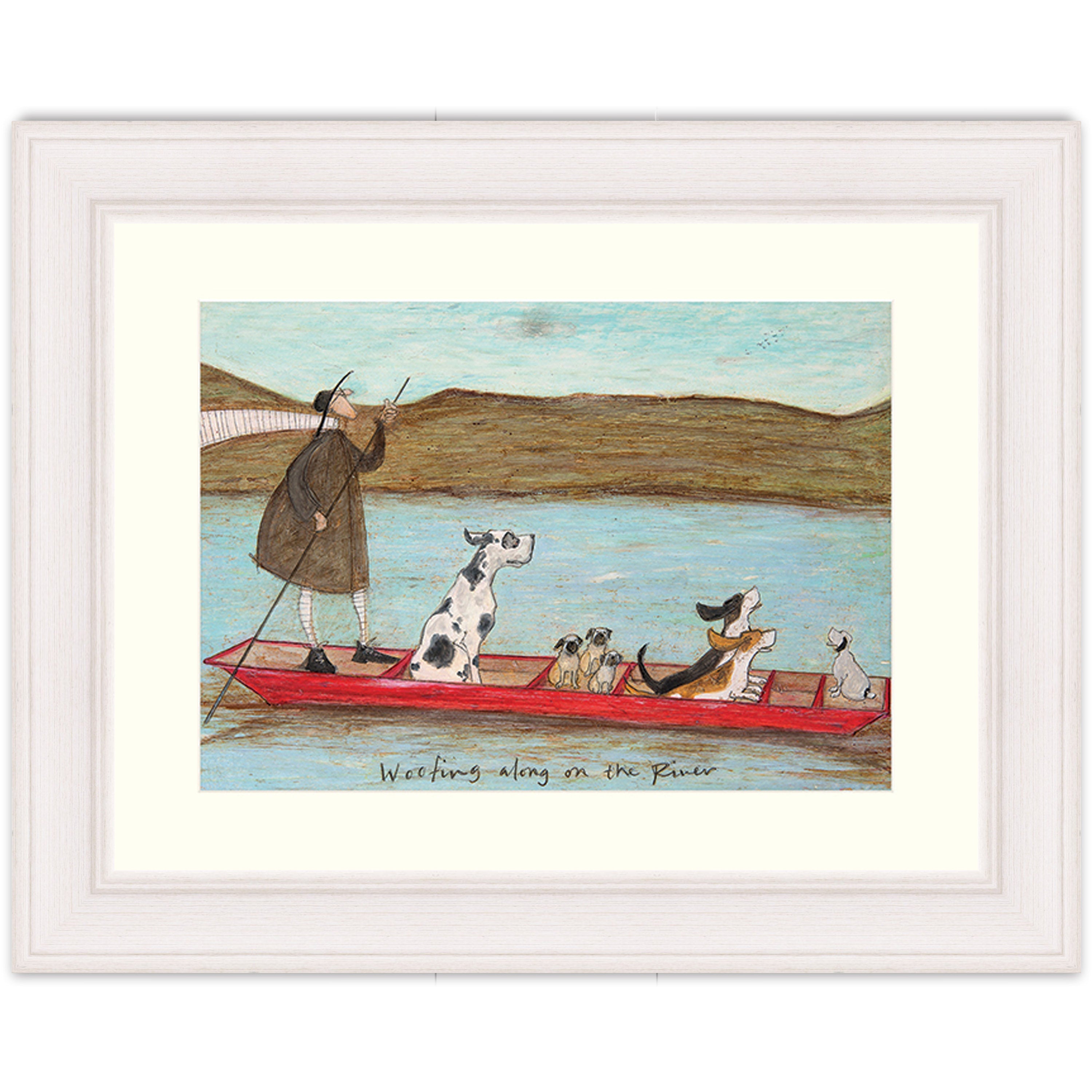Woofing along on the River