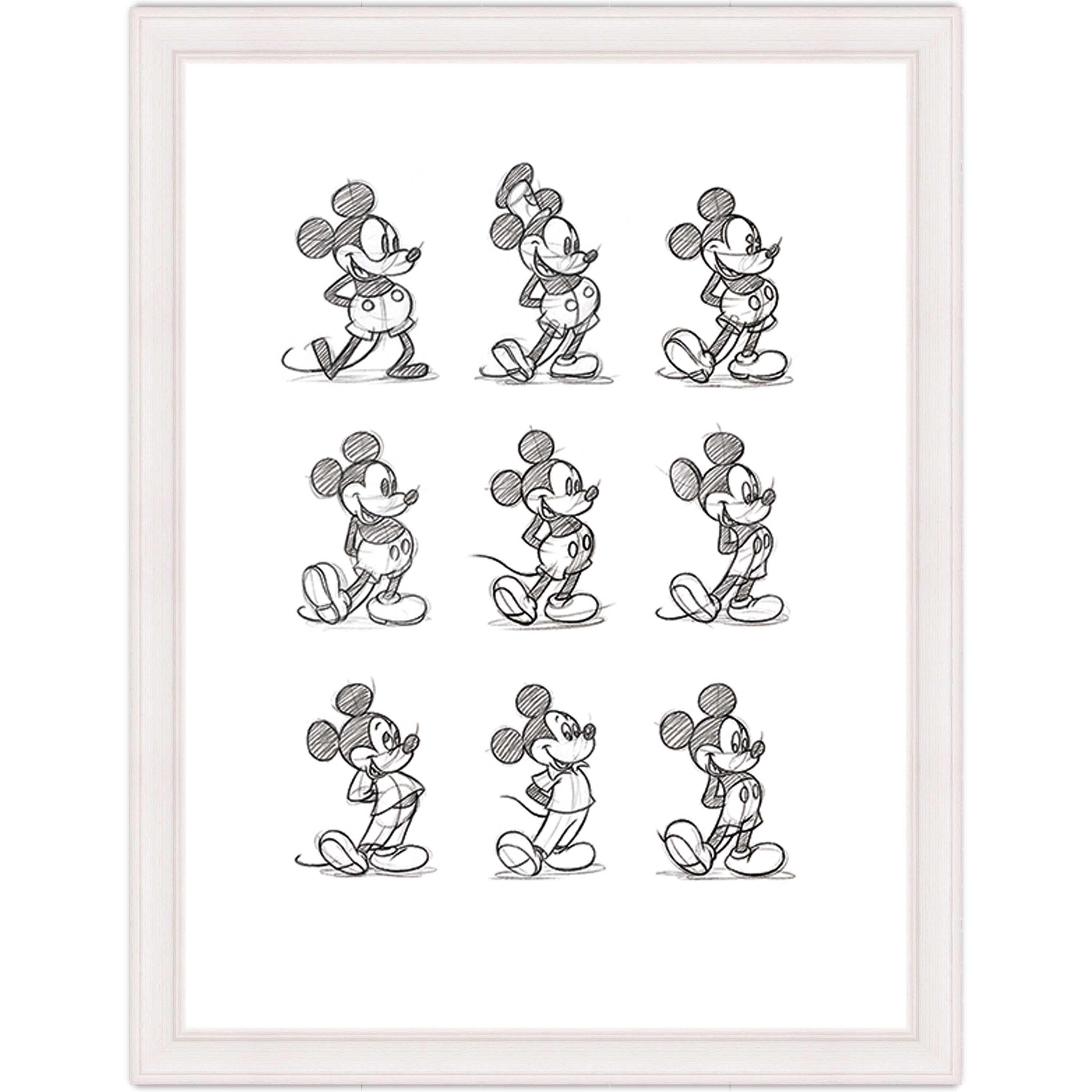 Mickey Mouse Poses (Sketch)