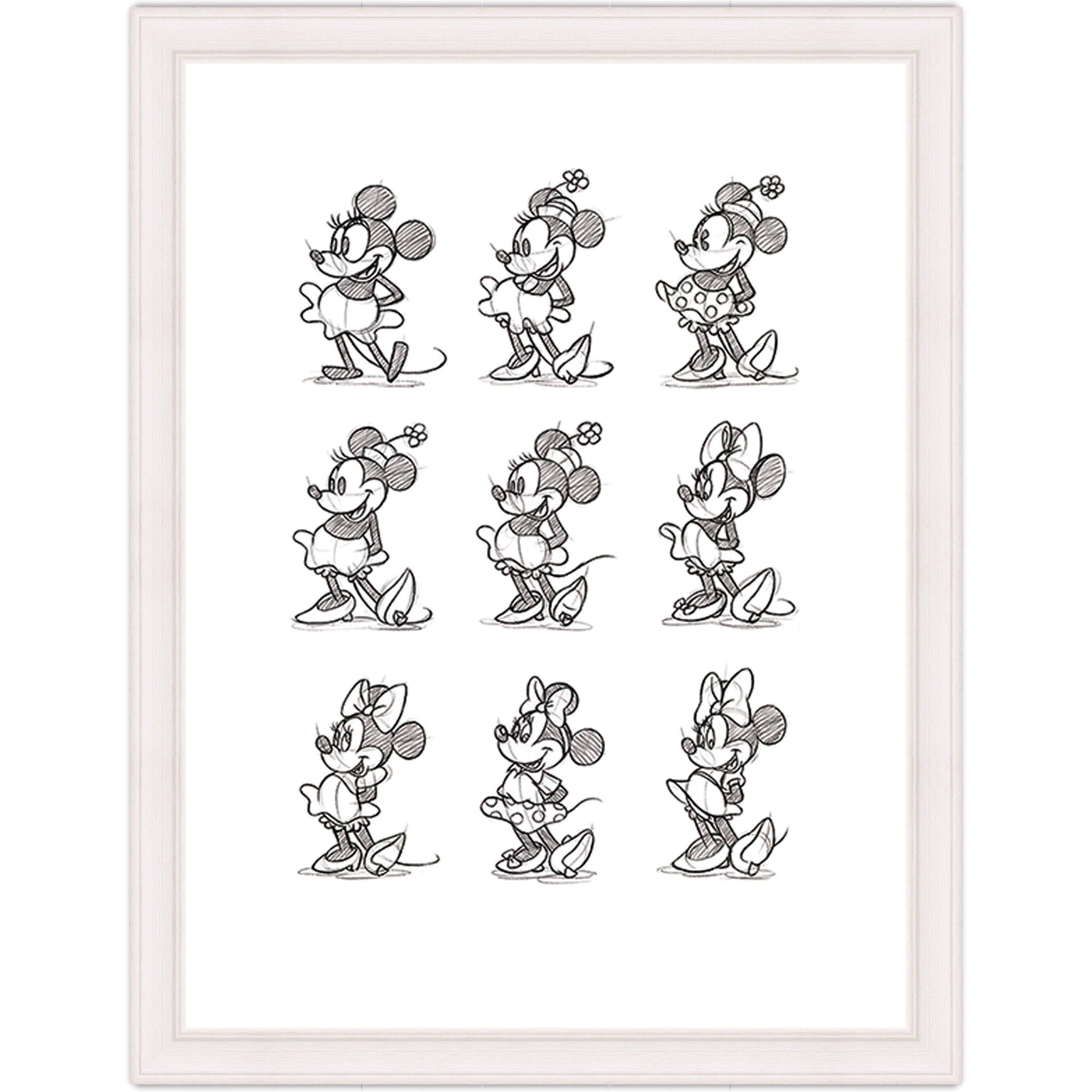 Minnie Mouse Poses (Sketch)