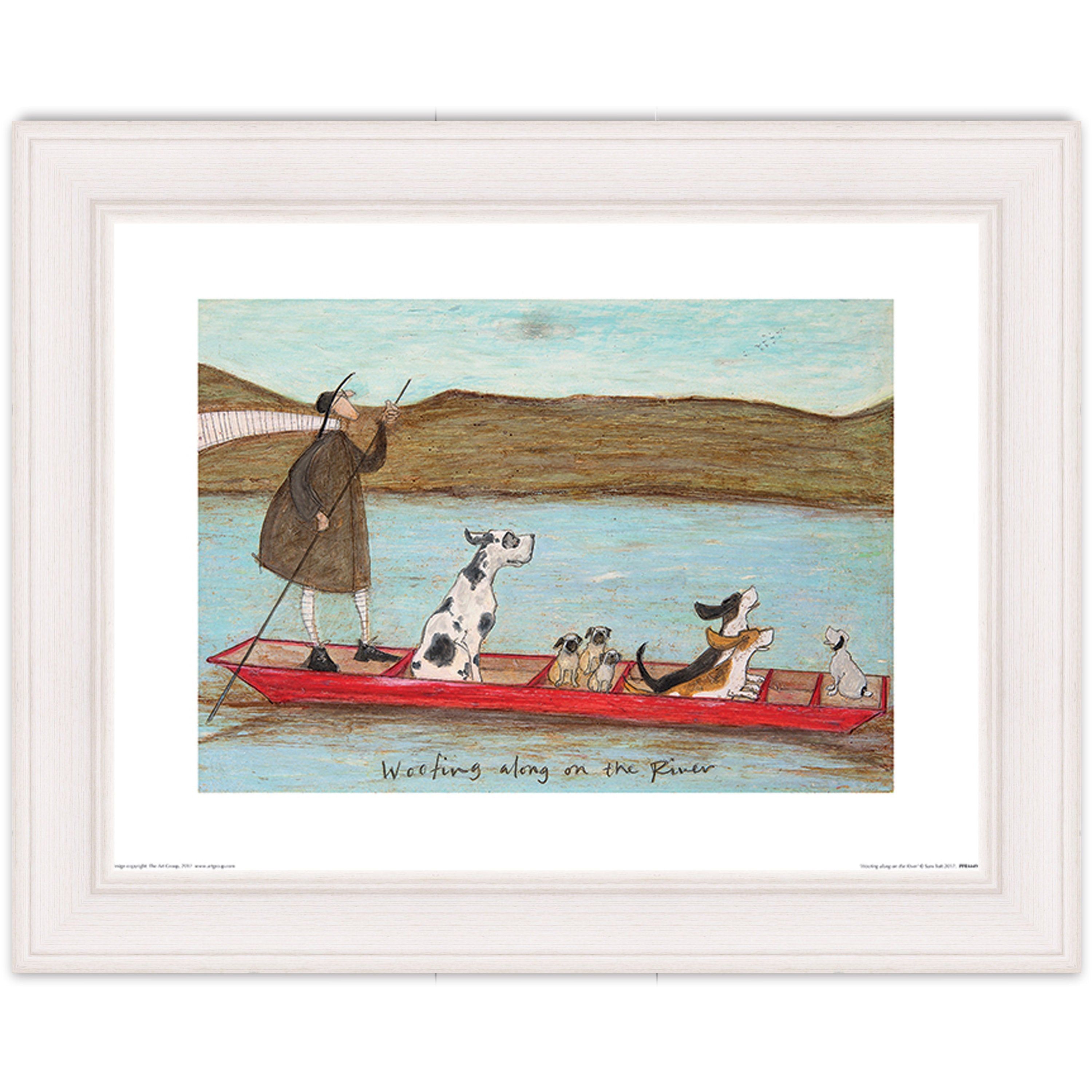 Woofing along on the River