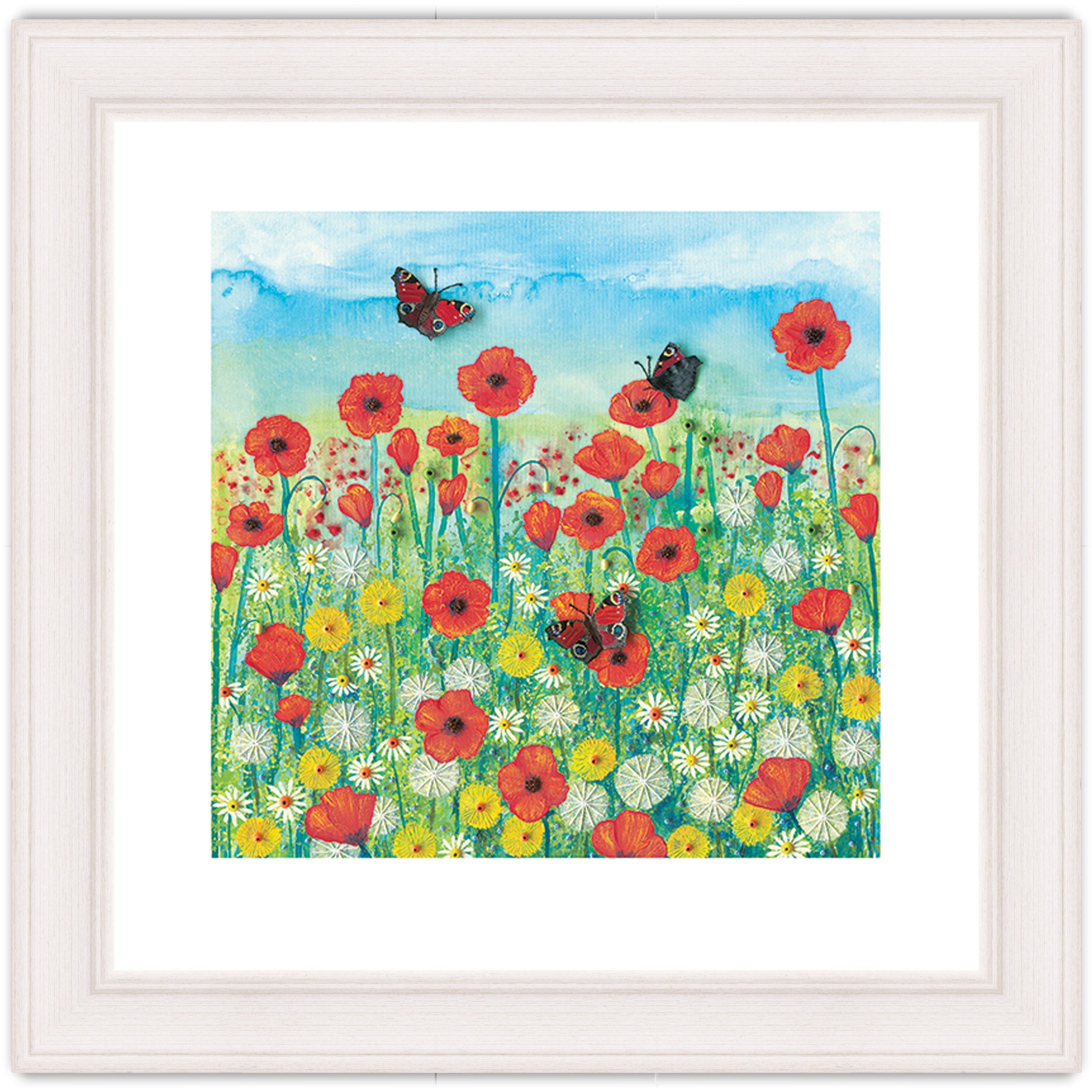 Peacocks and Poppies