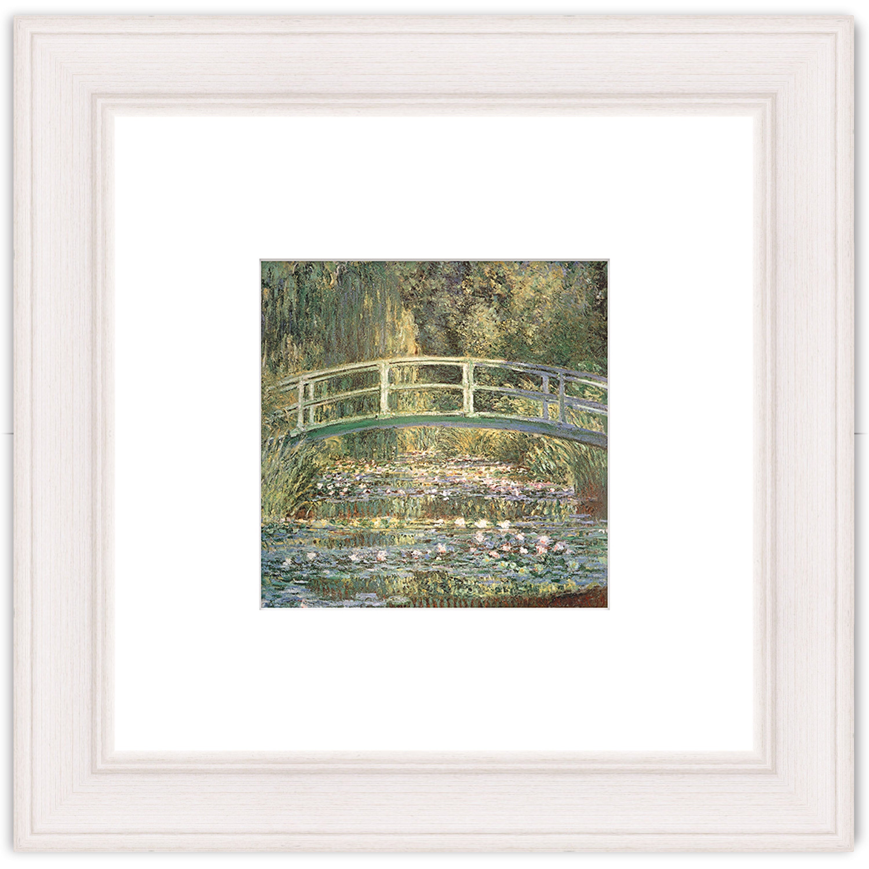 Waterlilies and Japanese Bridge