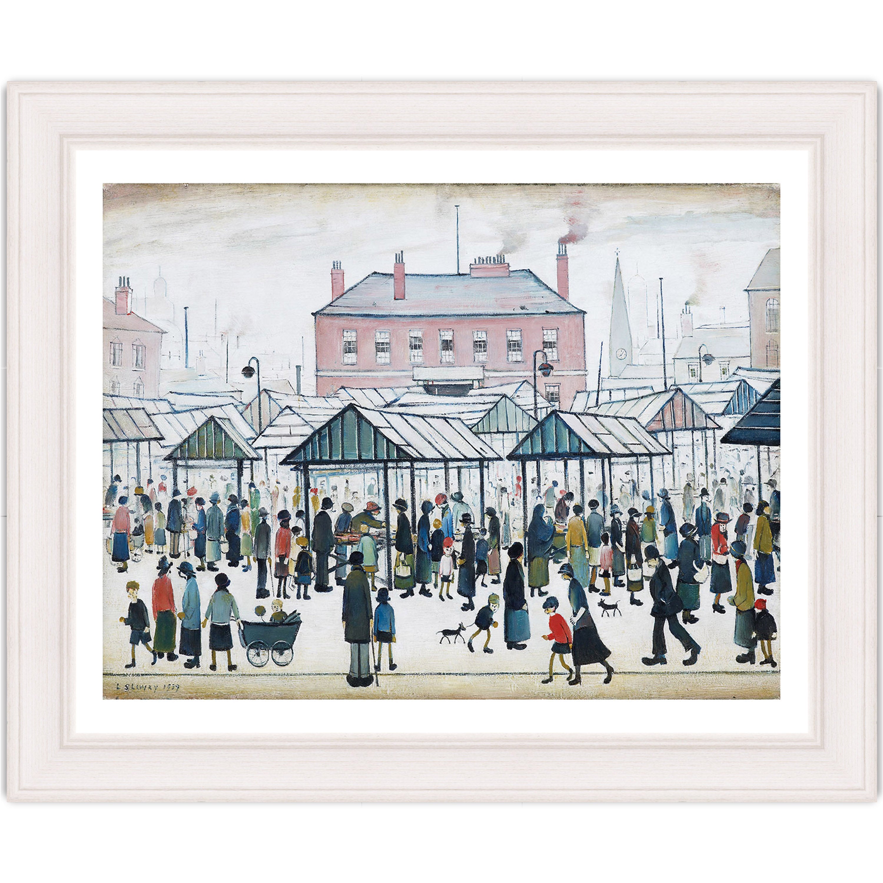 Market Scene, Northern Town, 1939