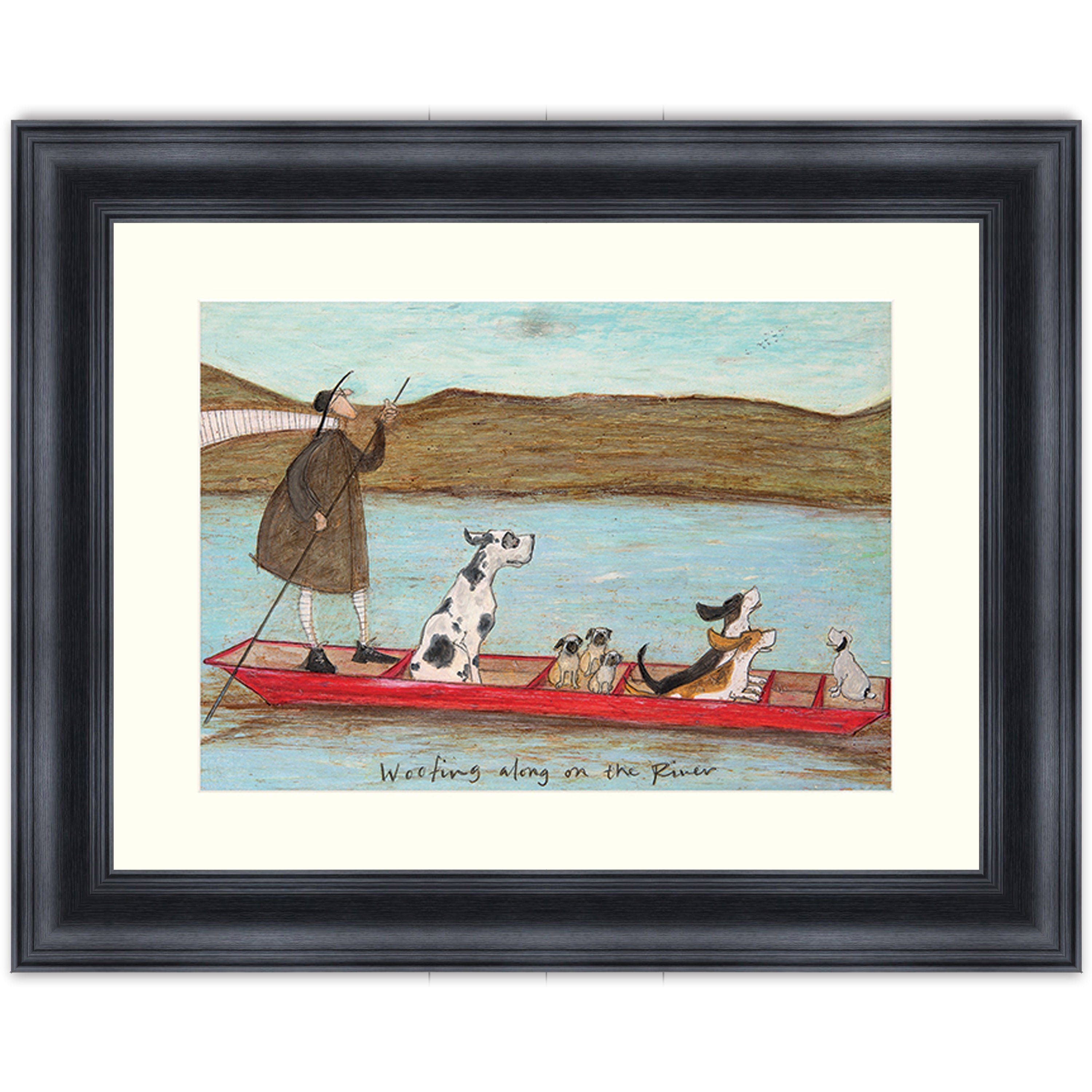 Woofing along on the River