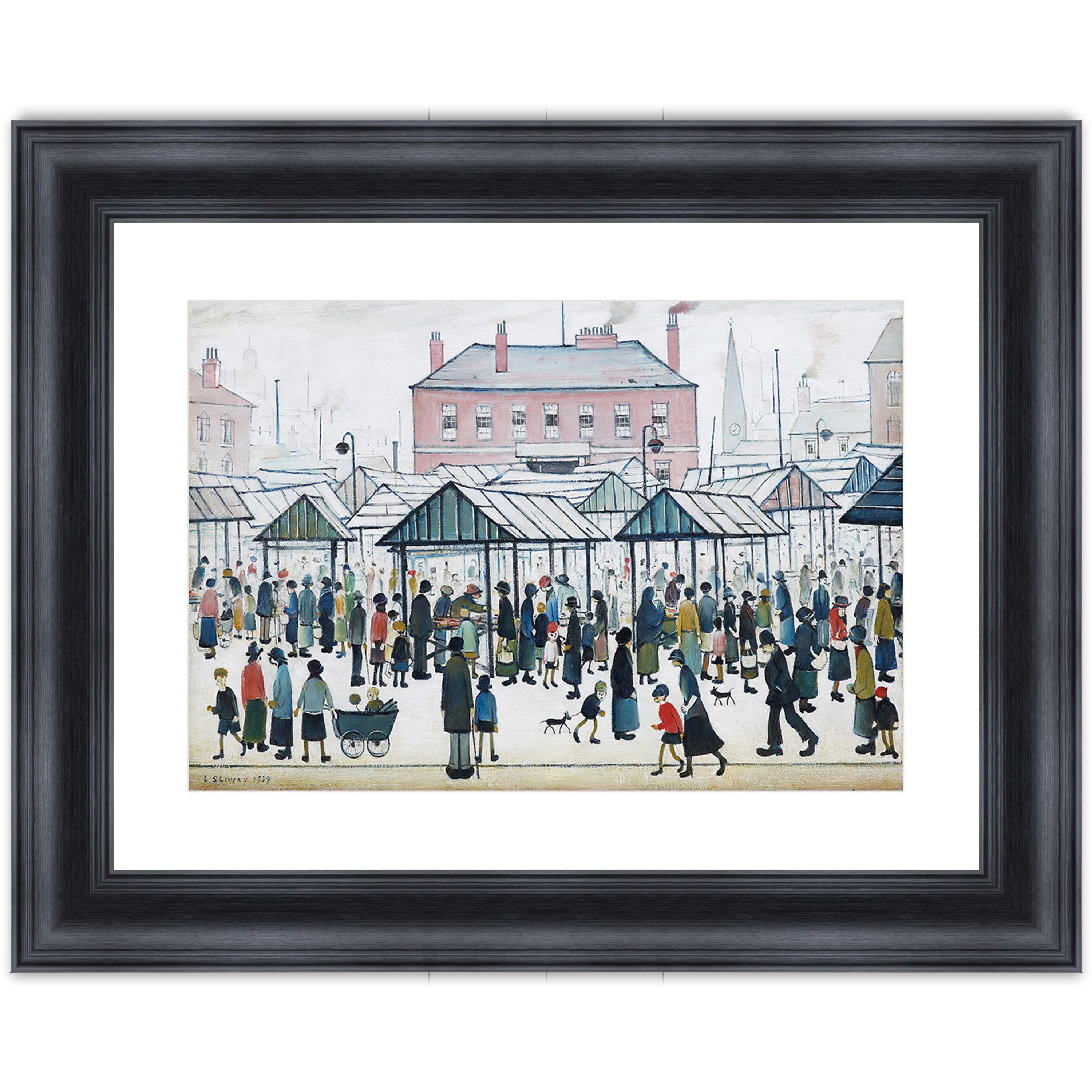 Market Scene, Northern Town, 1939