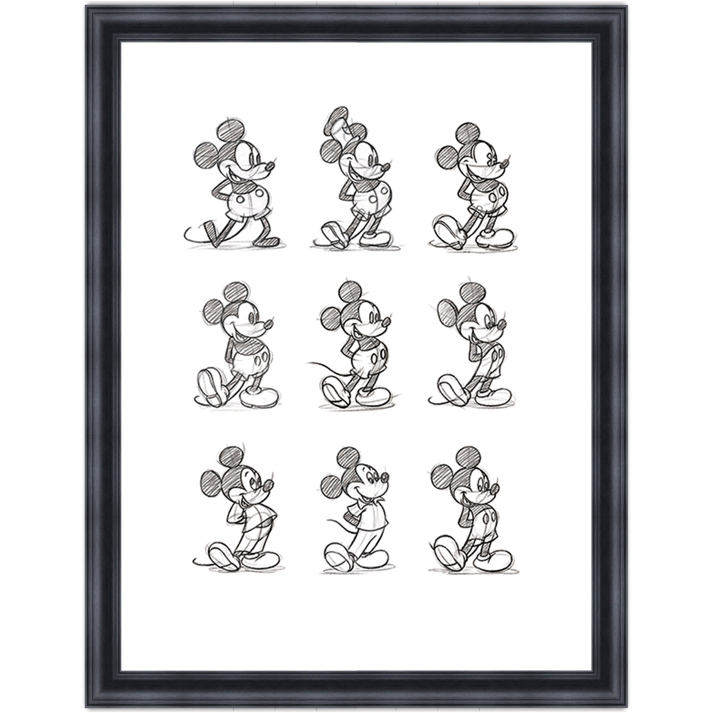 Mickey Mouse Poses (Sketch)