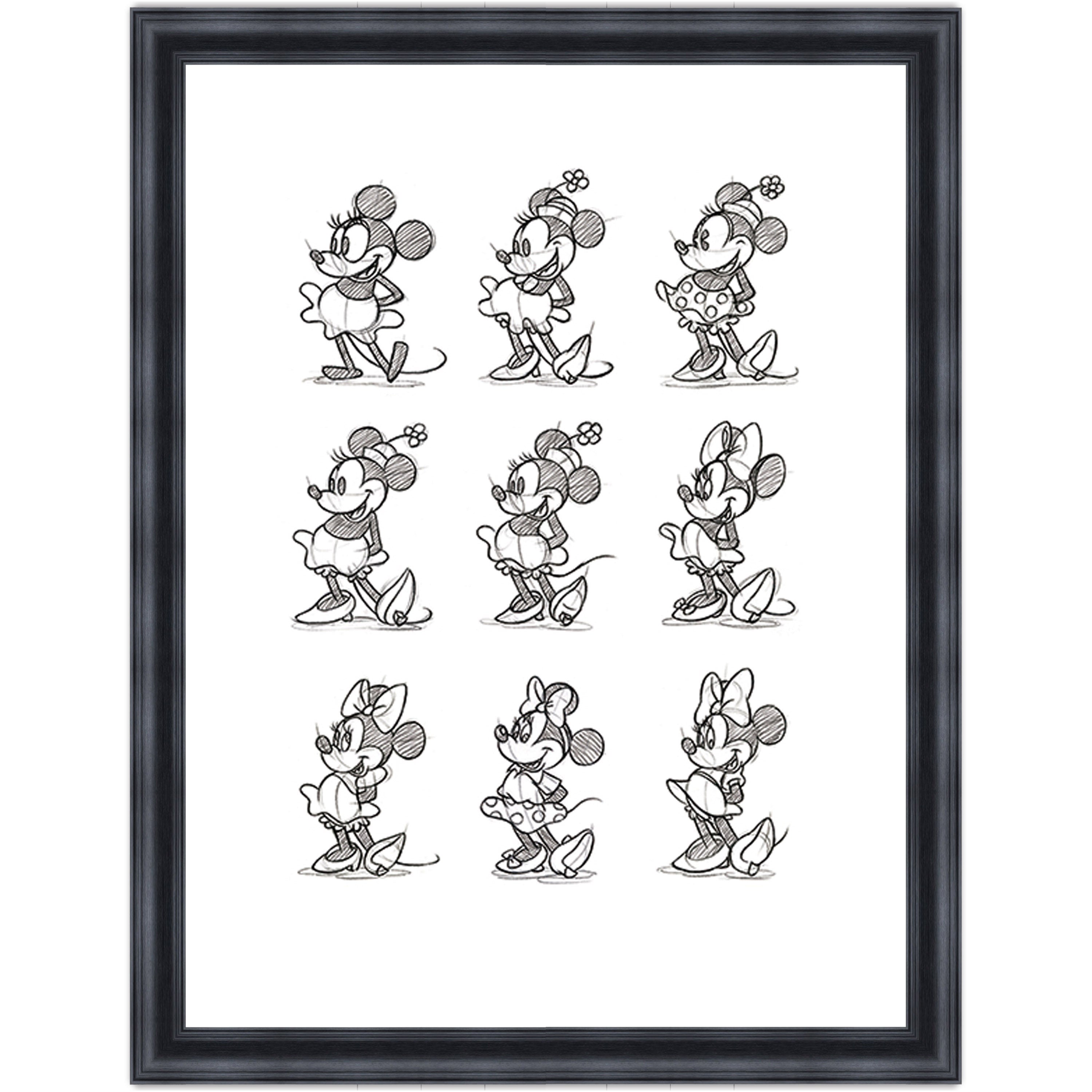 Minnie Mouse Poses (Sketch)