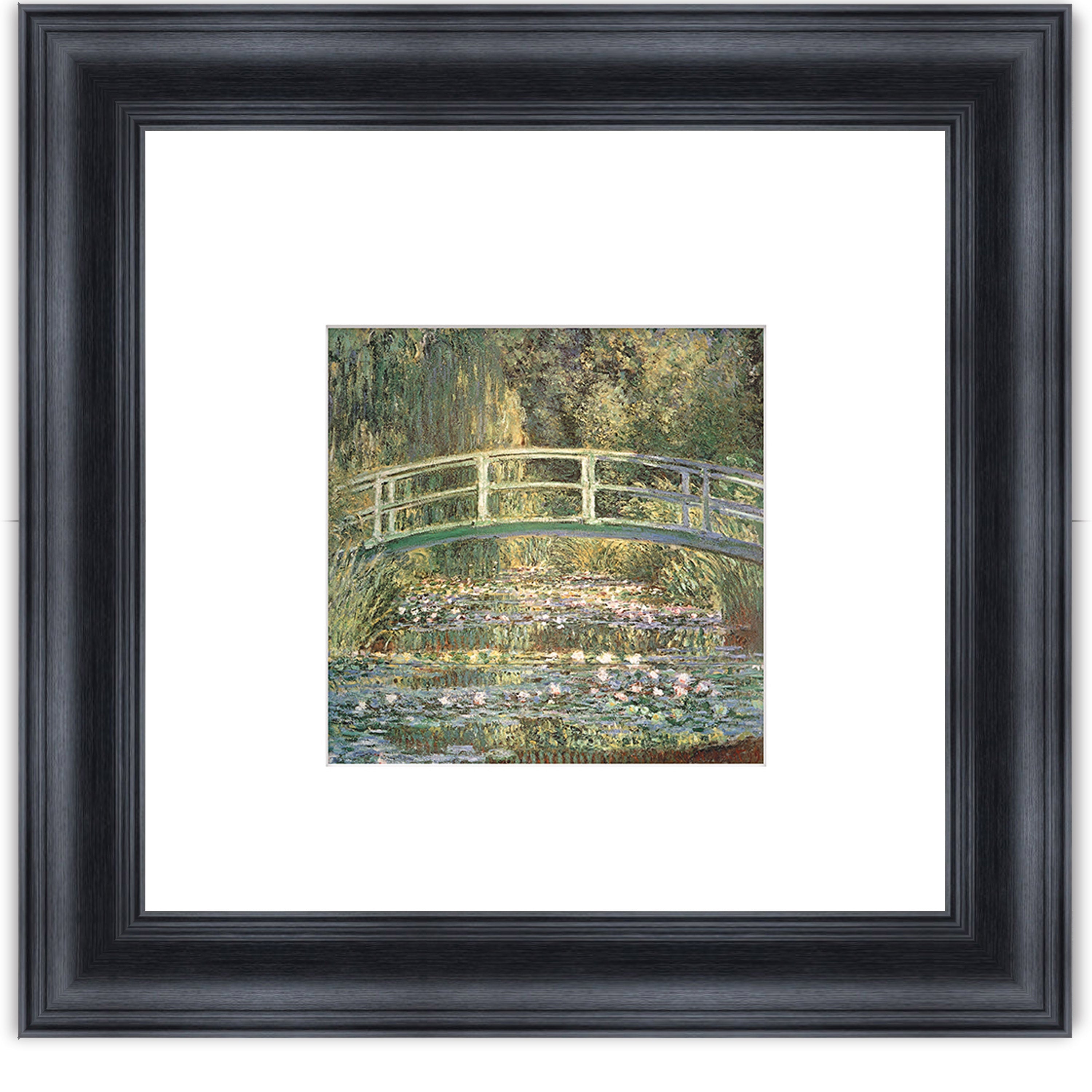Waterlilies and Japanese Bridge