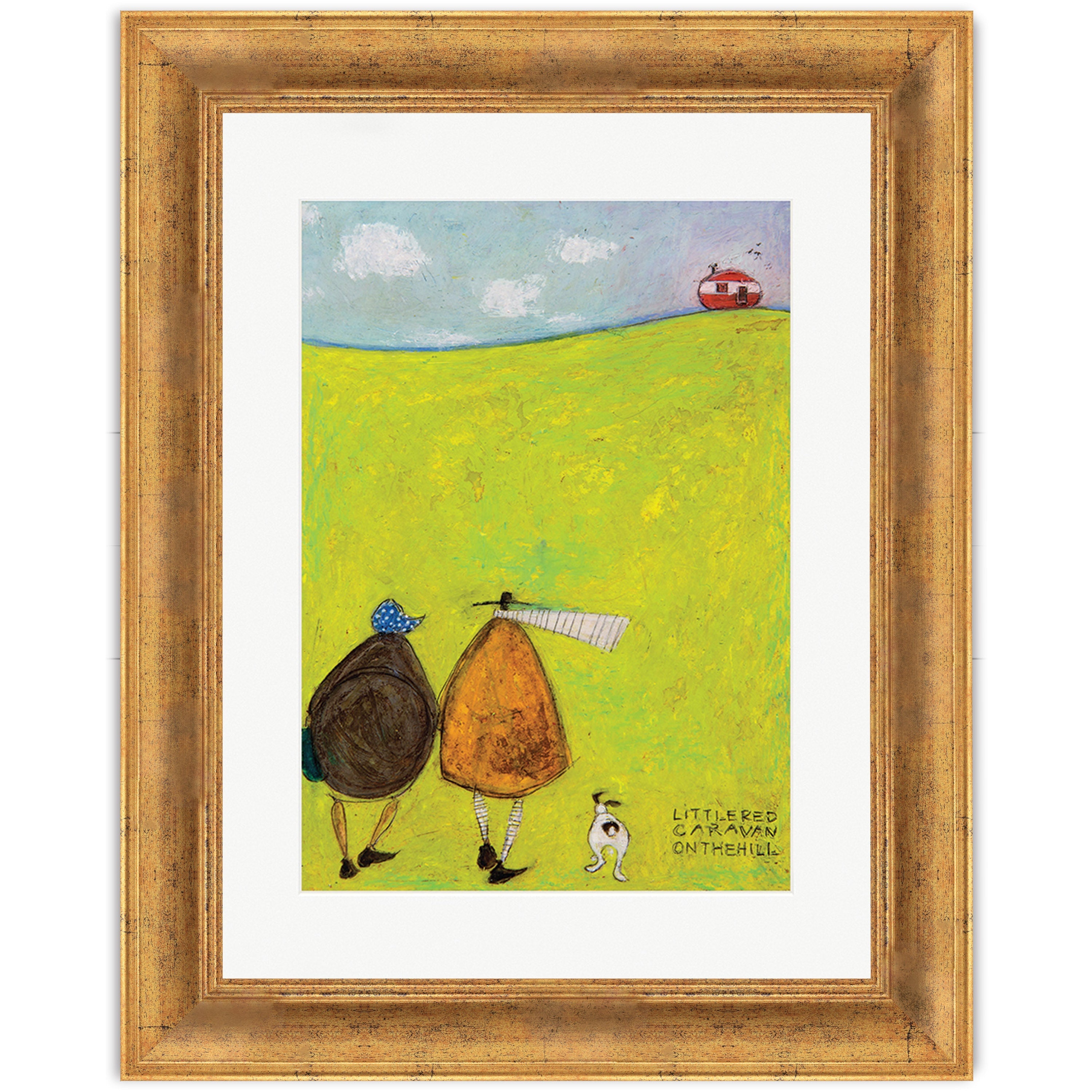 Little Red Caravan On The Hill