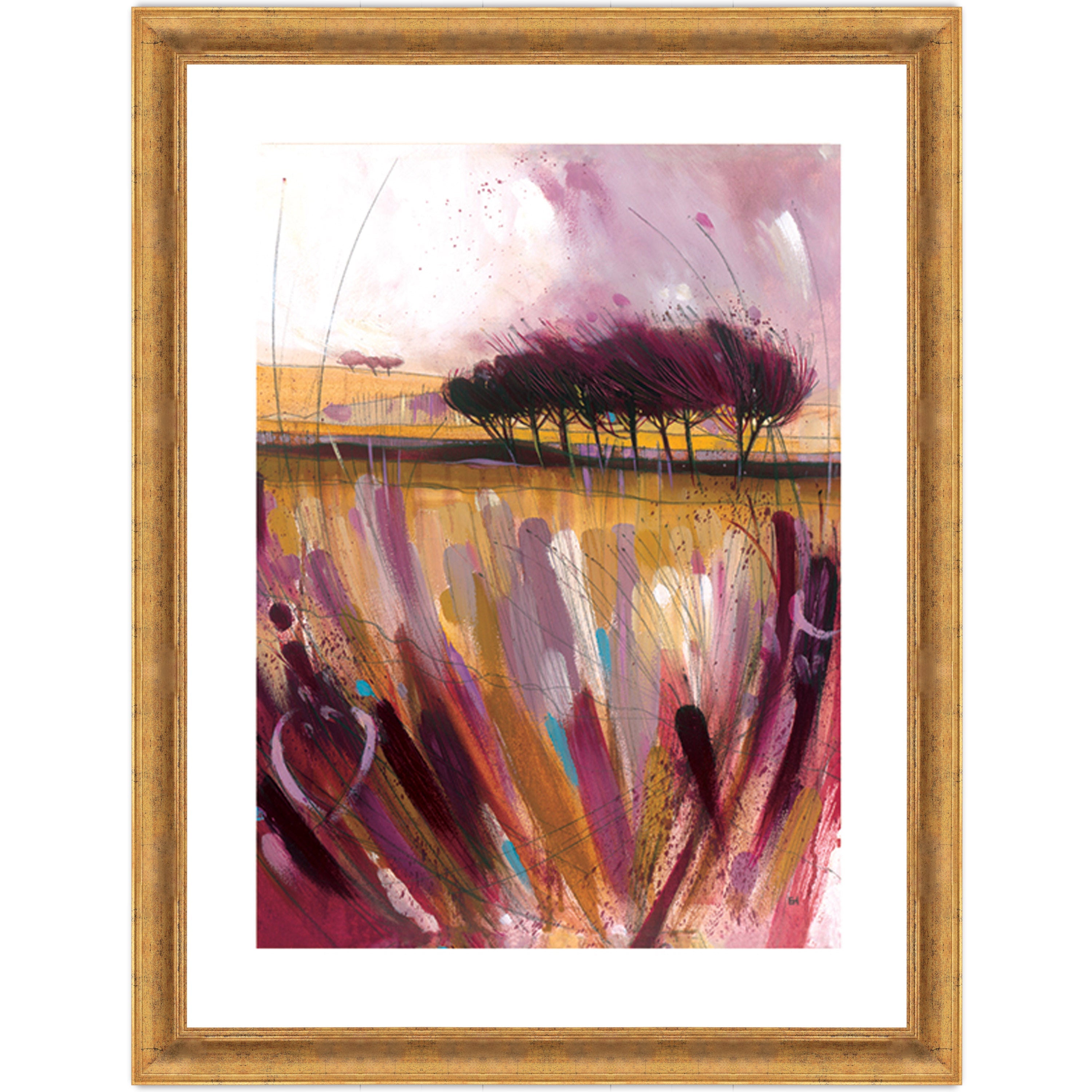 Through the Bracken in Mauve
