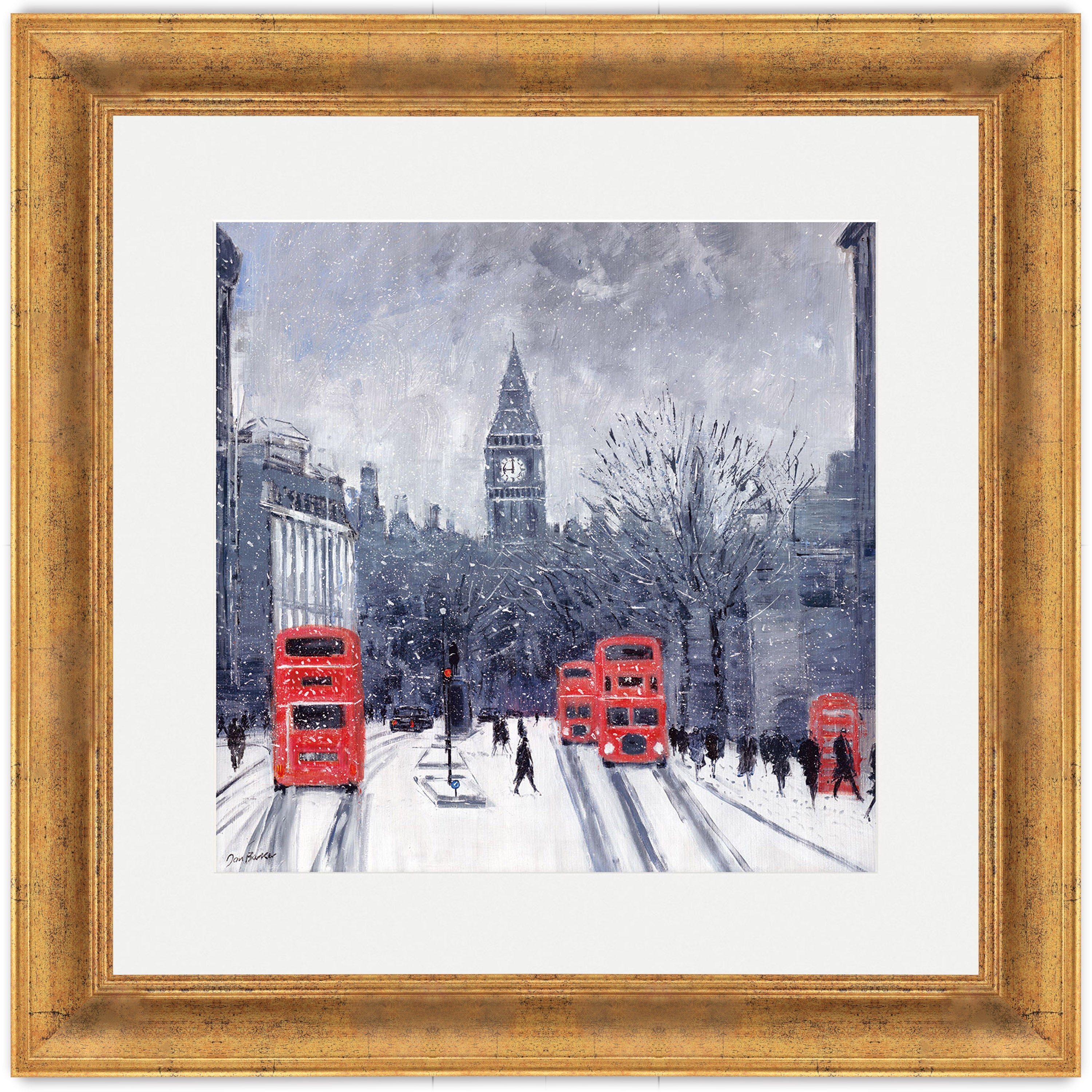 Wintry Whitehall
