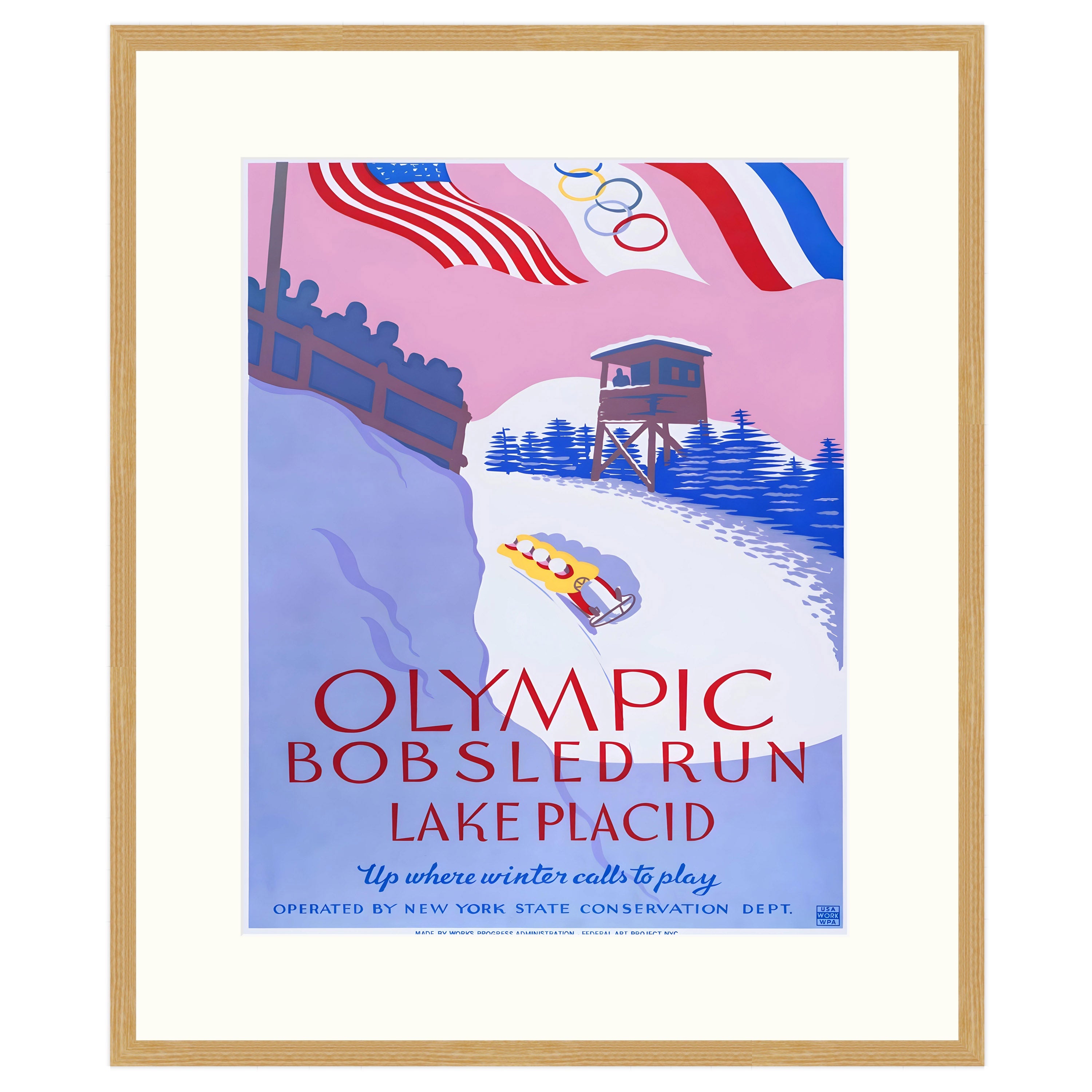 Winter Olympics, Lake Placid, 1932