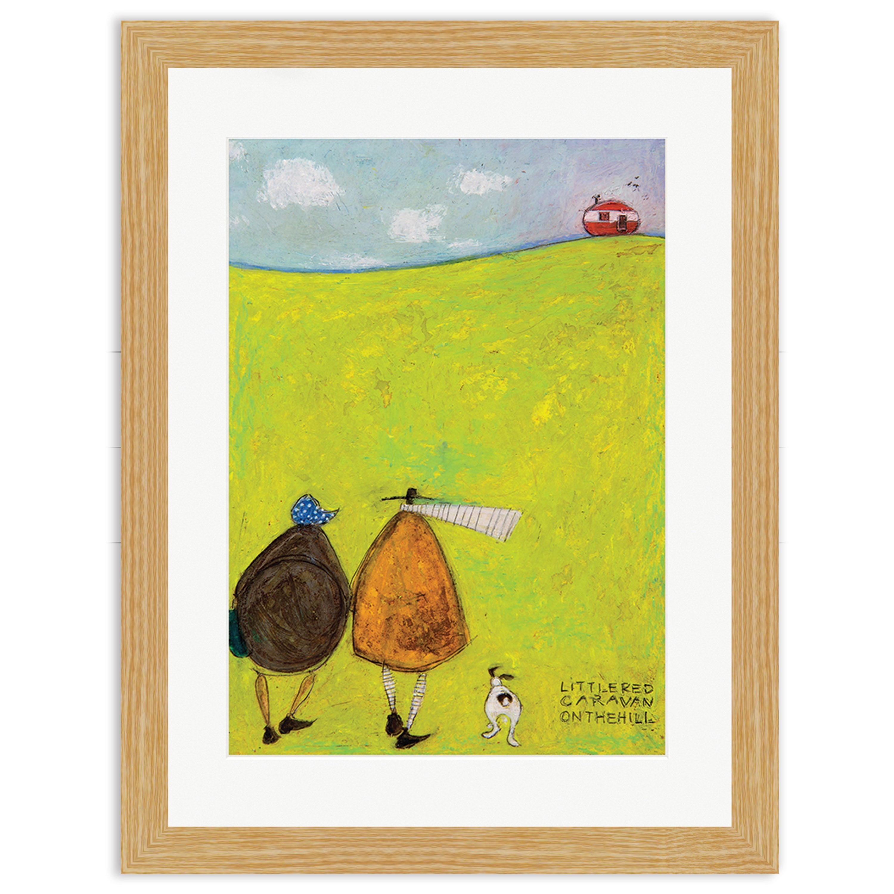Little Red Caravan On The Hill