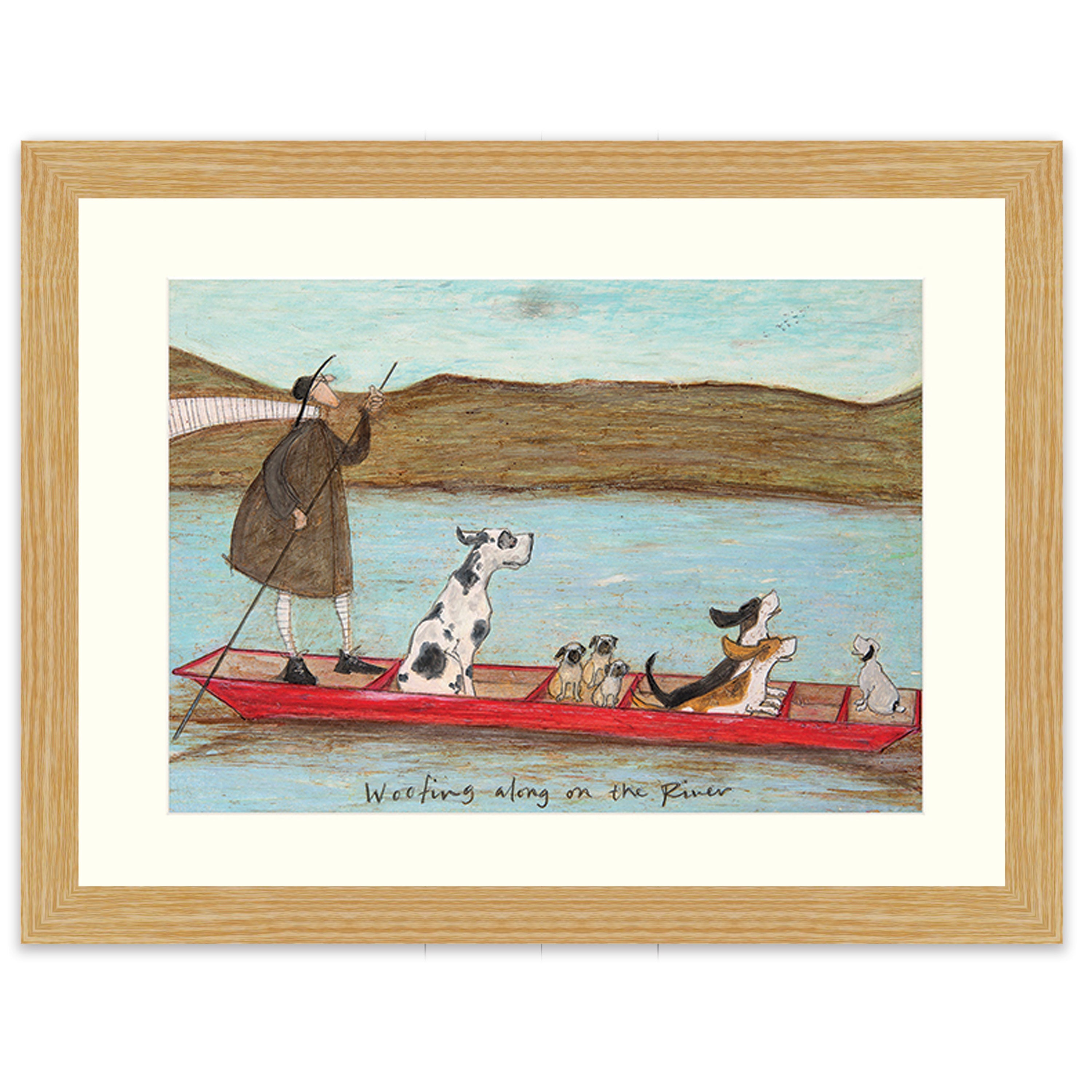 Woofing along on the River