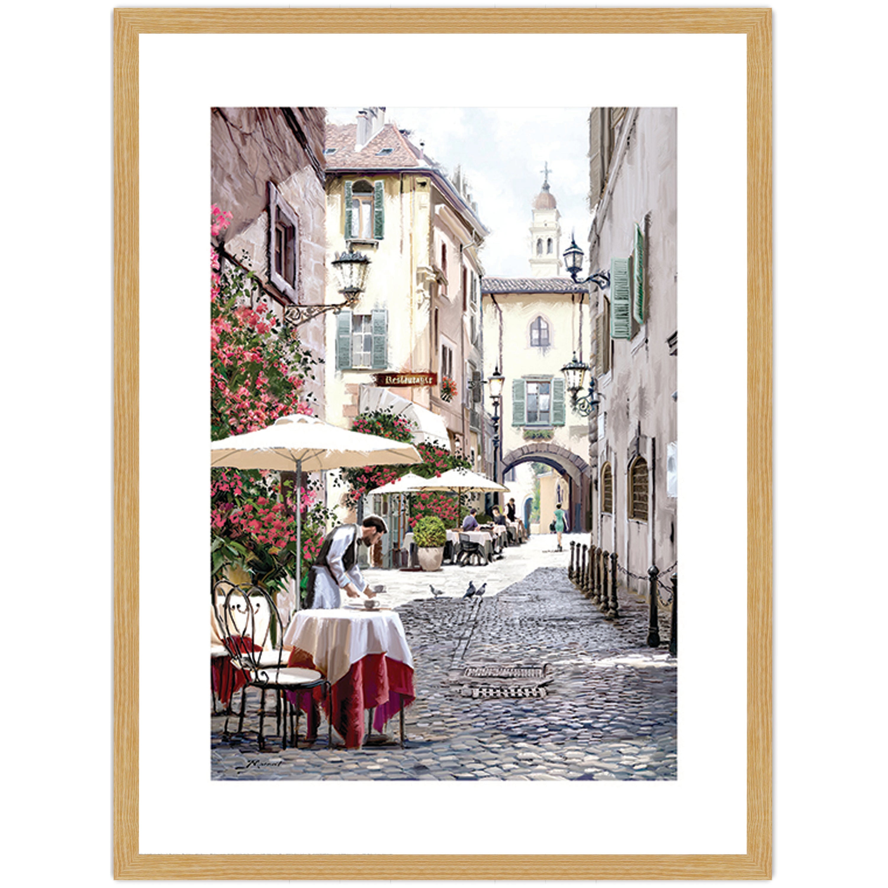 Cobbled Street