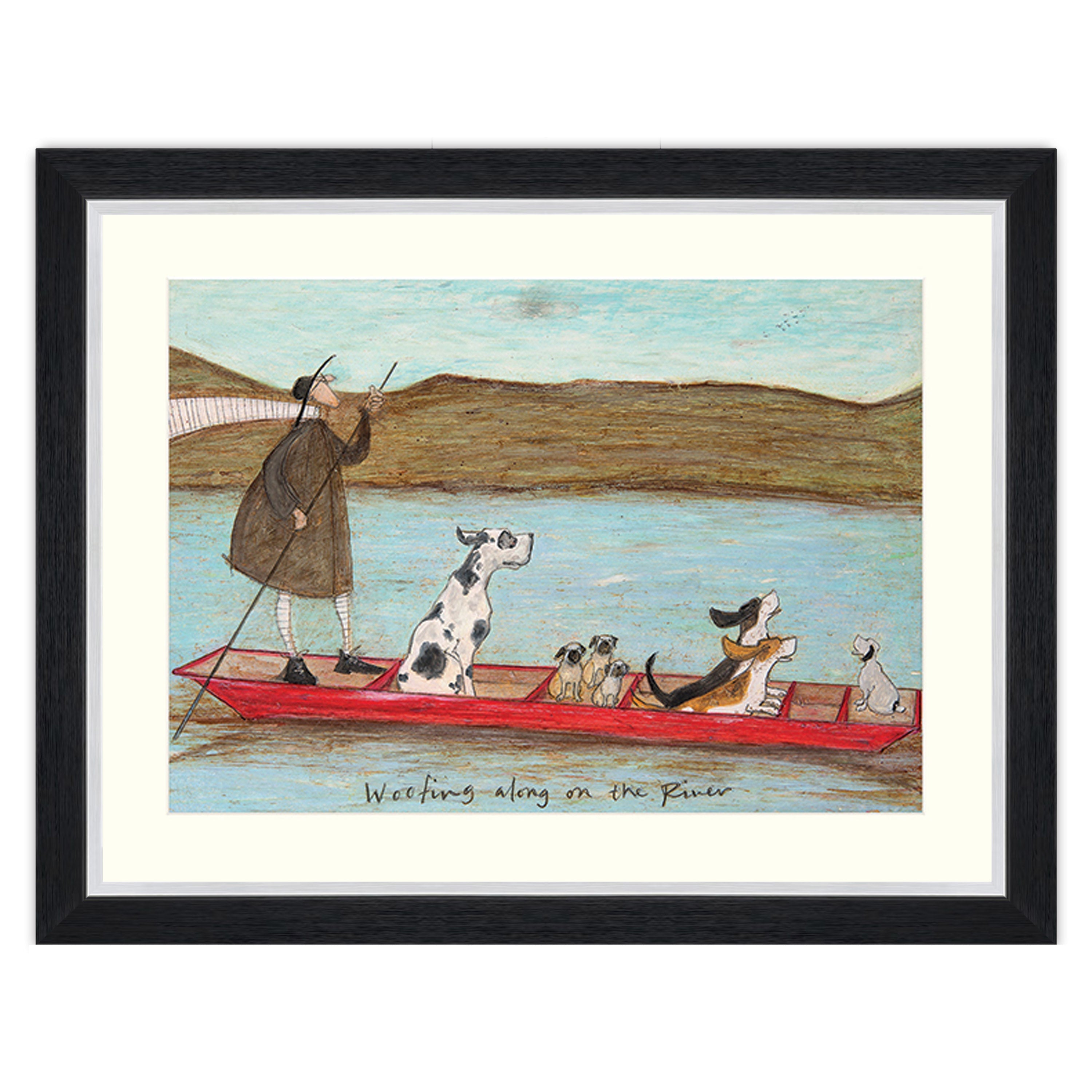 Woofing along on the River