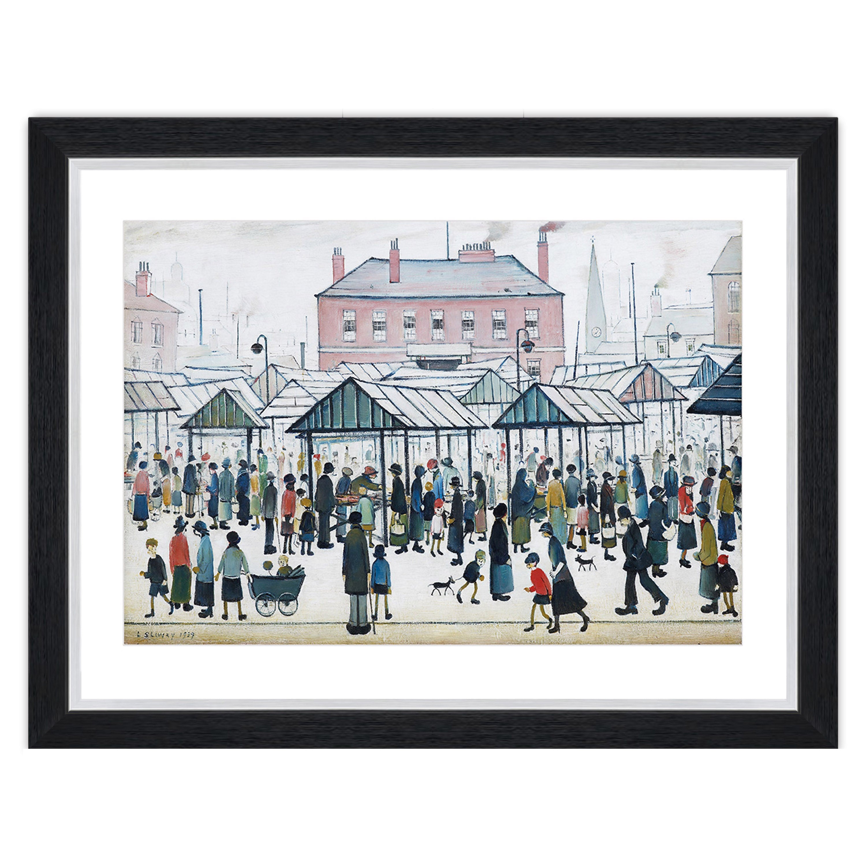 Market Scene, Northern Town, 1939