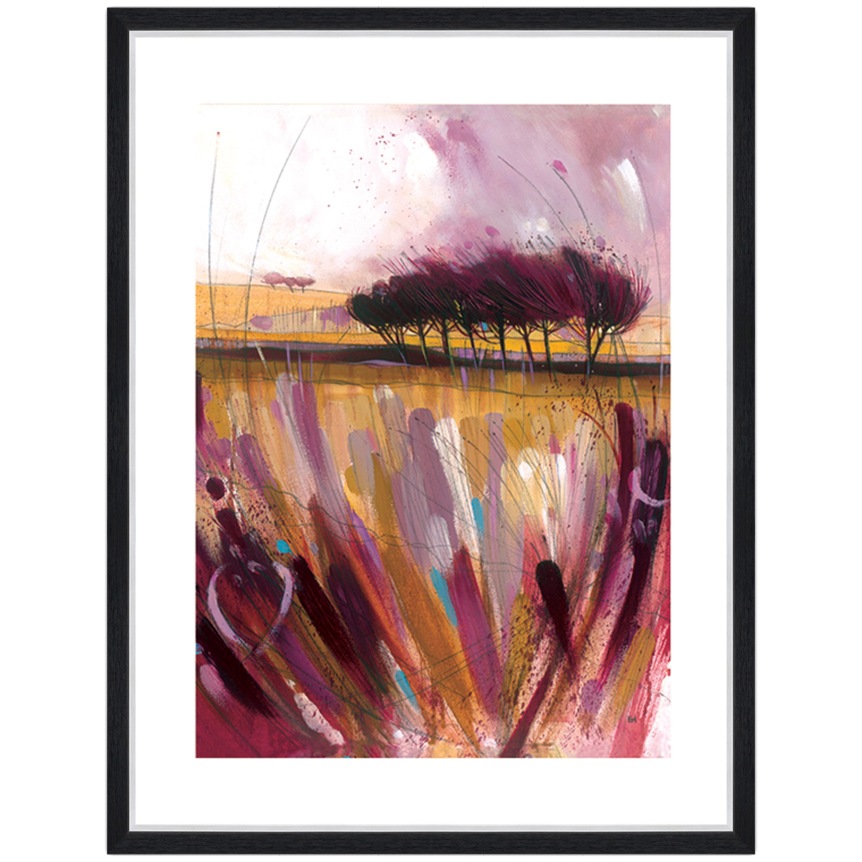 Through the Bracken in Mauve