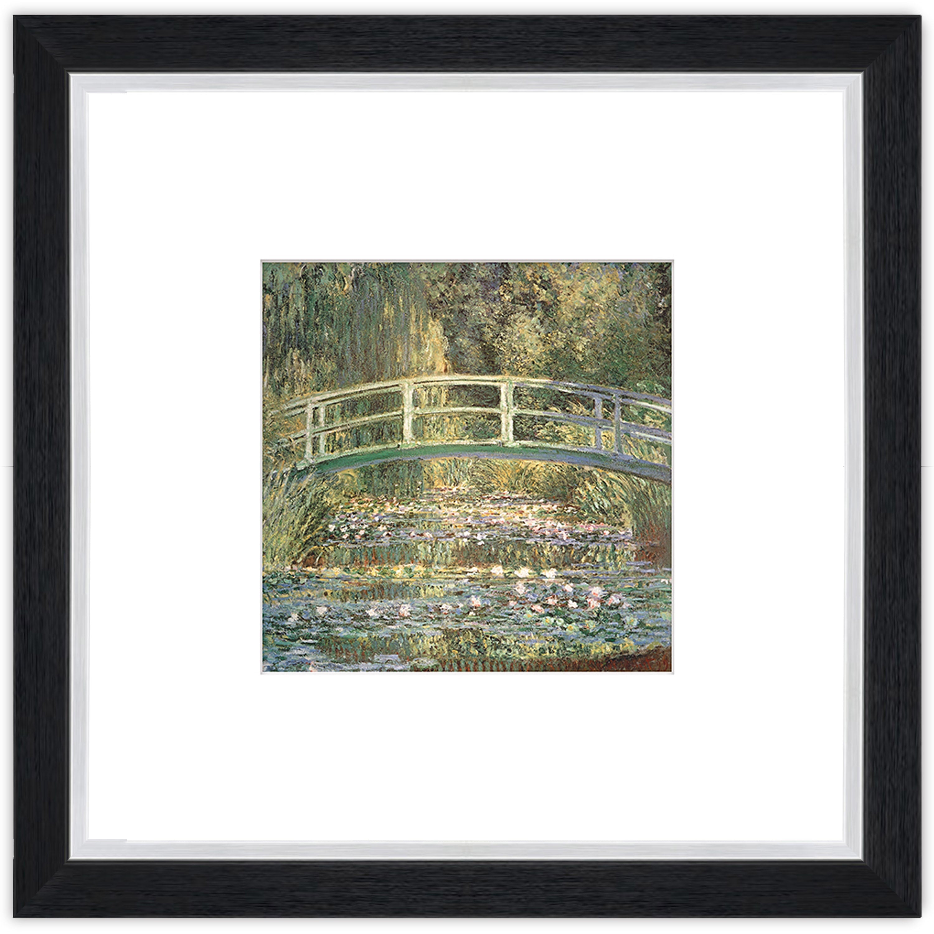 Waterlilies and Japanese Bridge