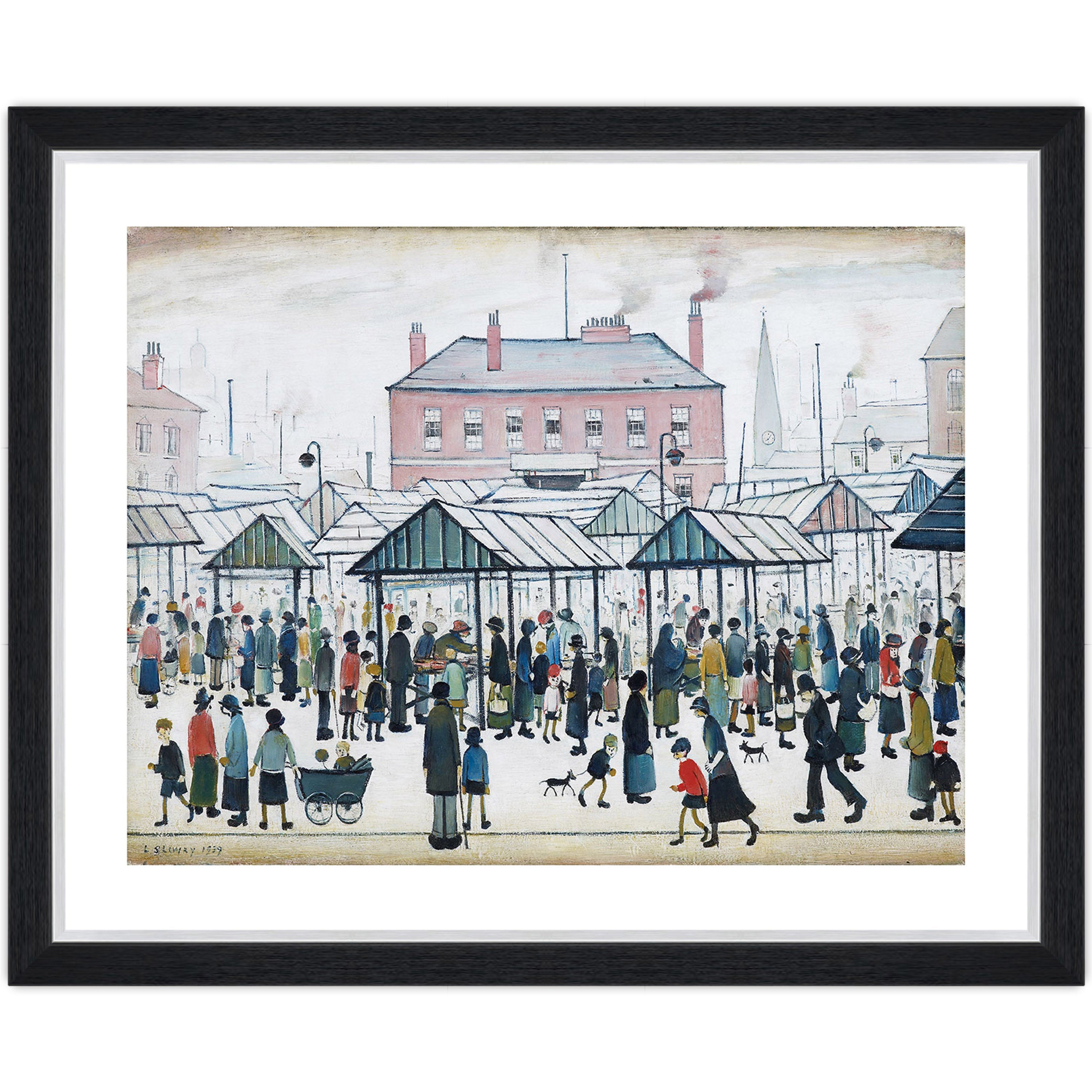 Market Scene, Northern Town, 1939