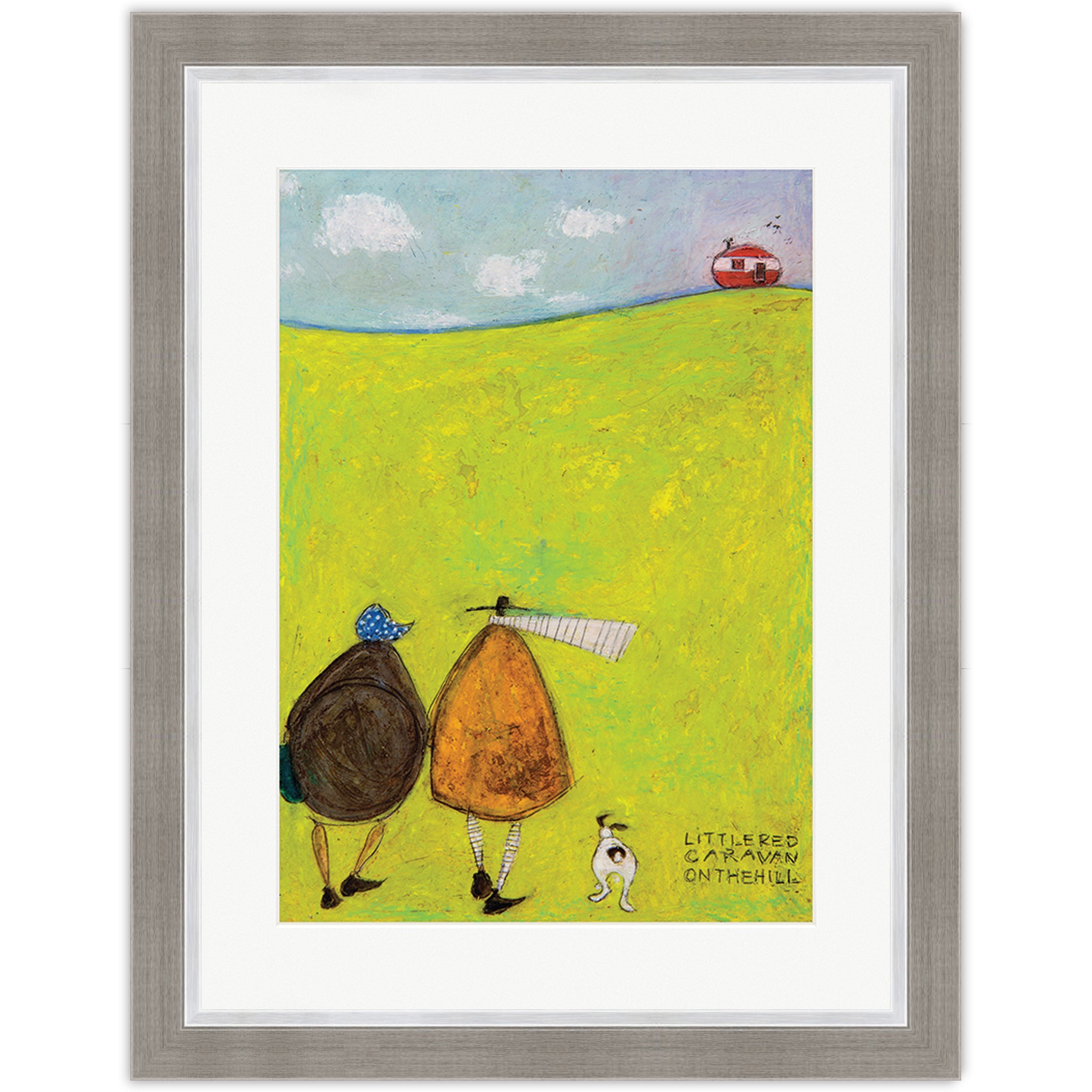 Little Red Caravan On The Hill