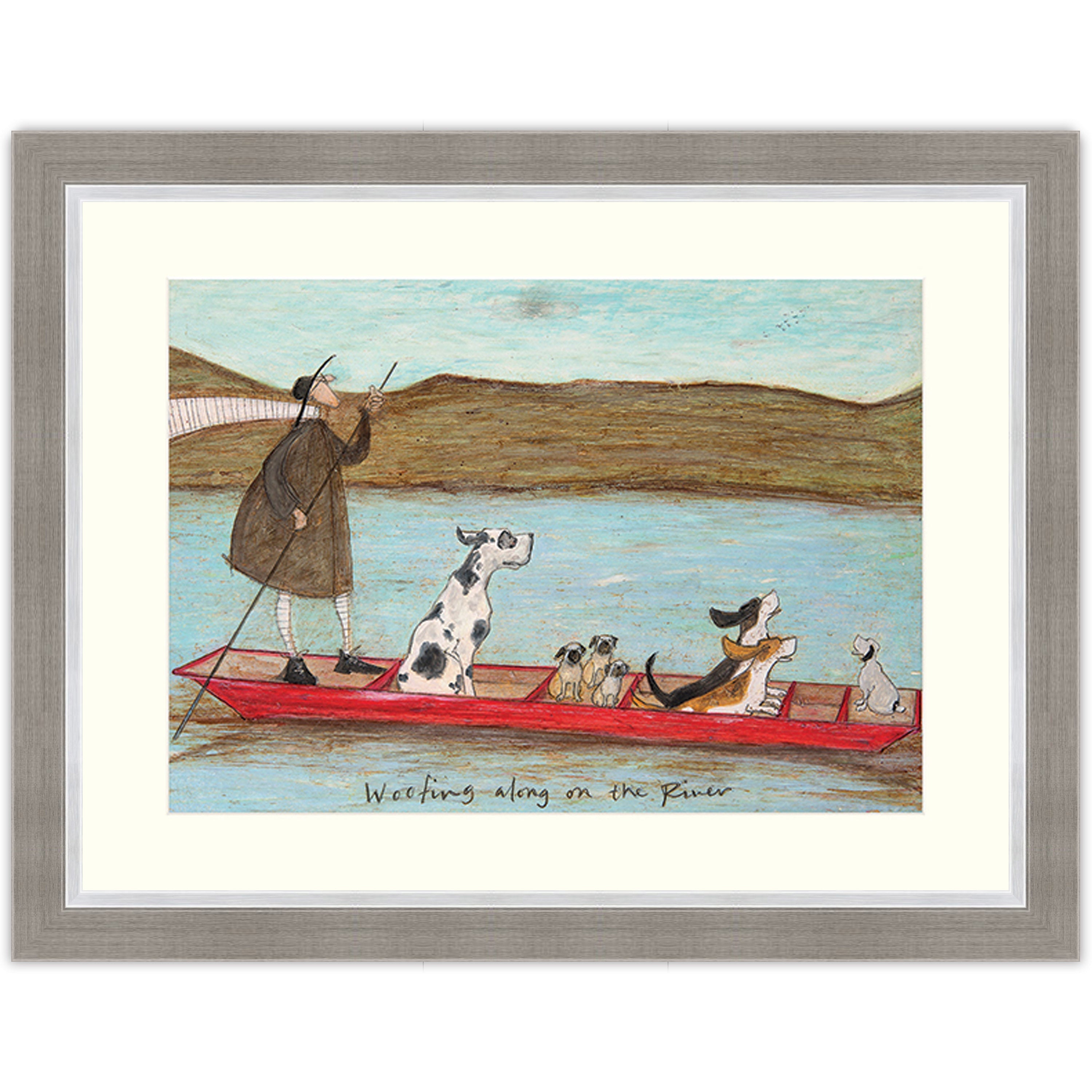 Woofing along on the River