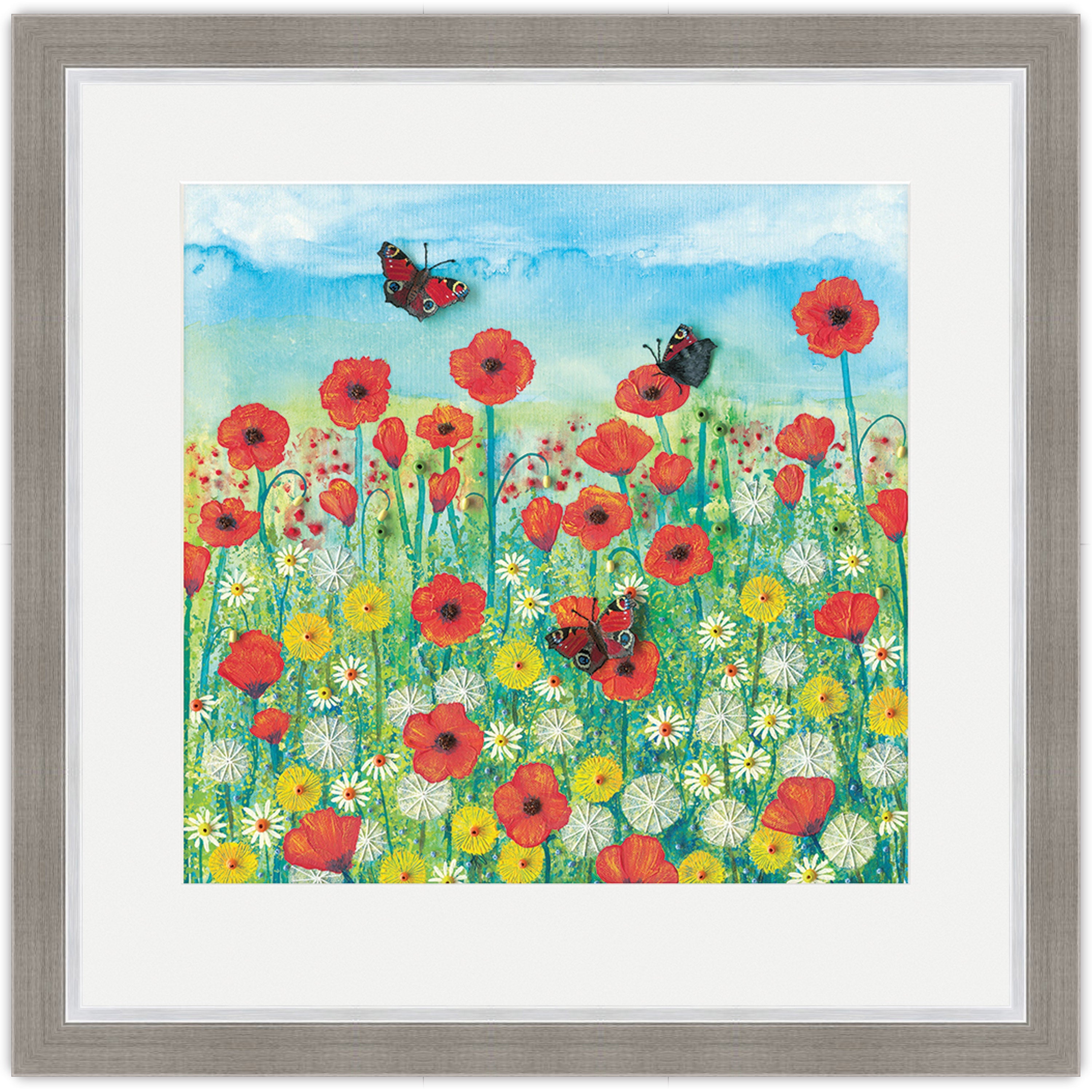 Peacocks and Poppies