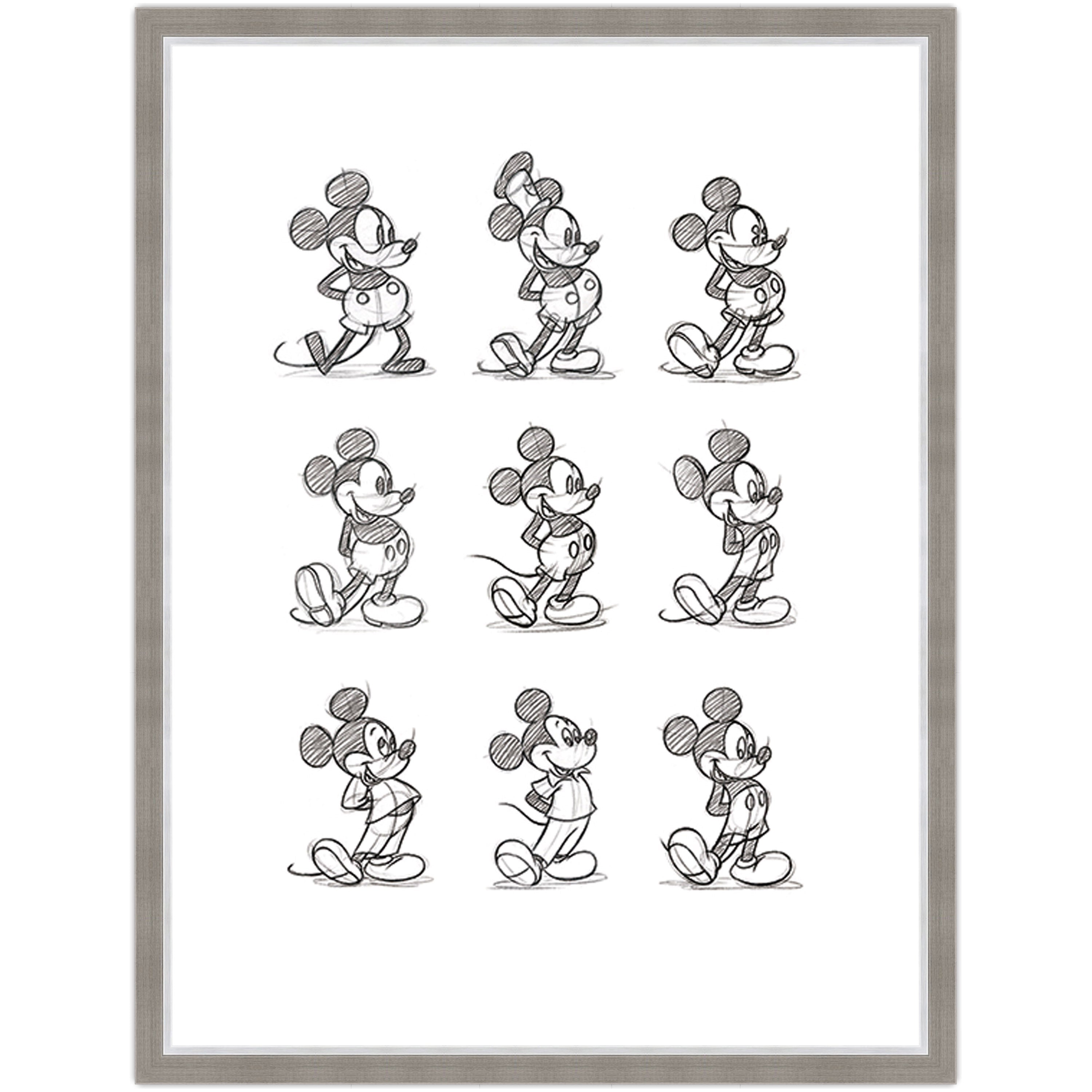 Mickey Mouse Poses (Sketch)