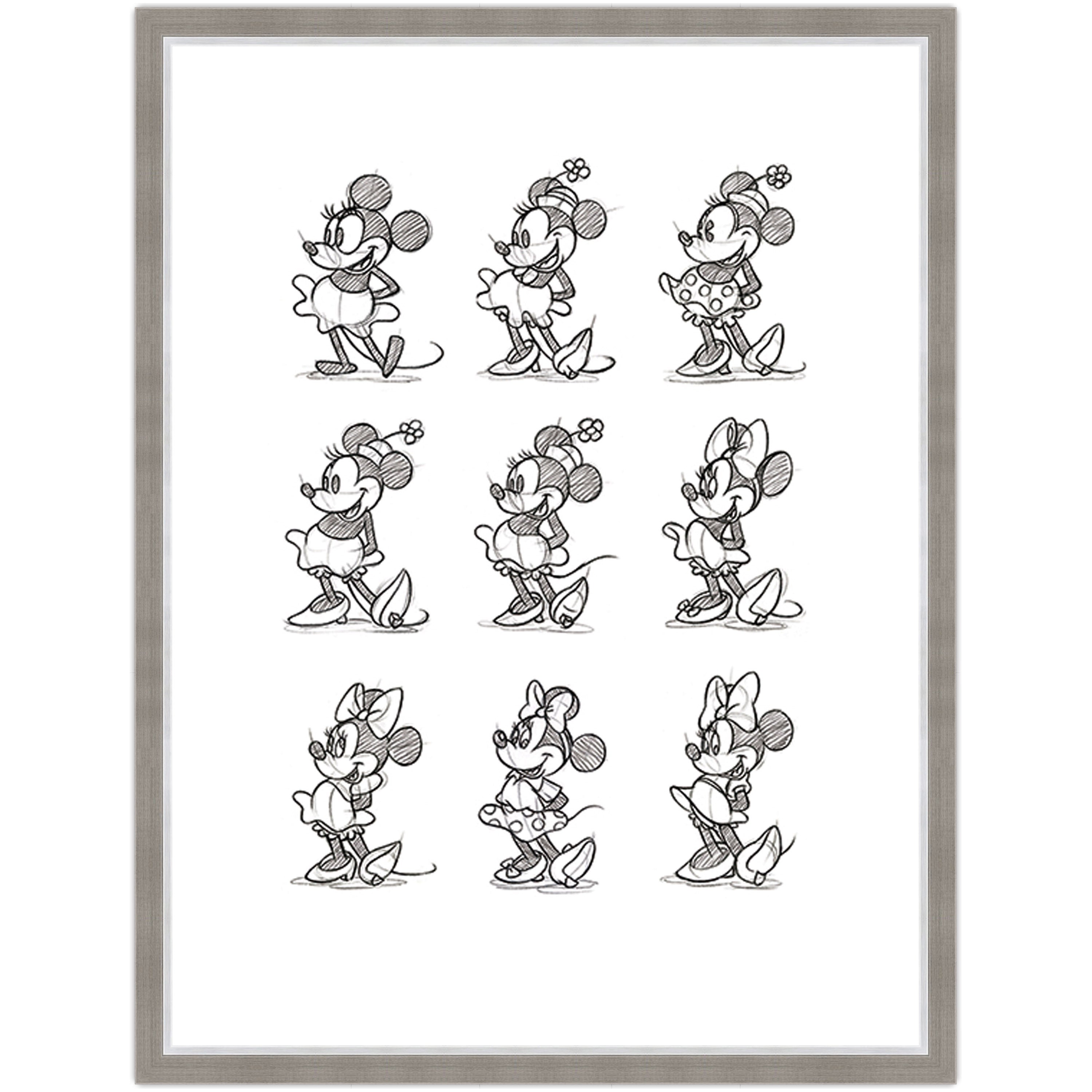 Minnie Mouse Poses (Sketch)
