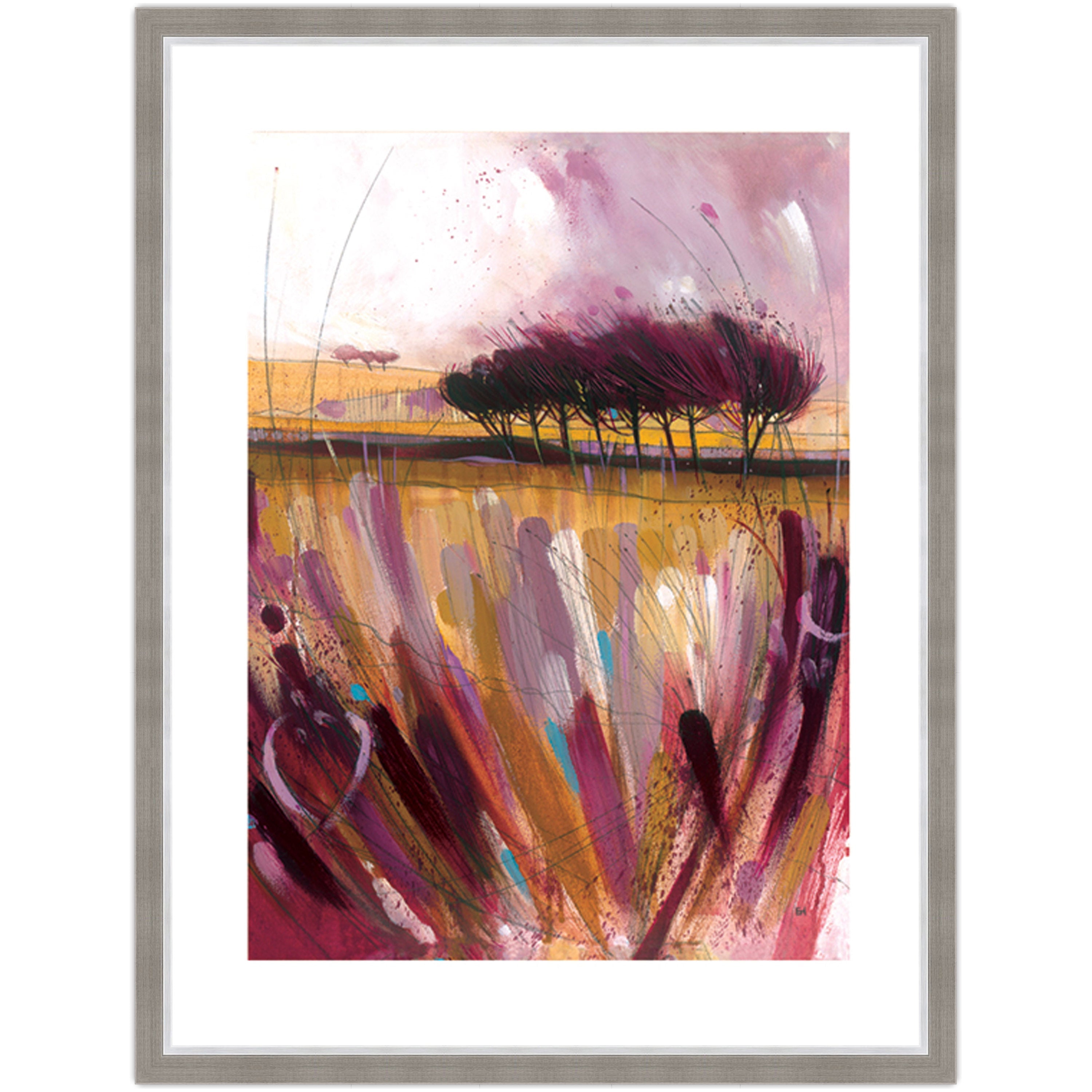 Through the Bracken in Mauve