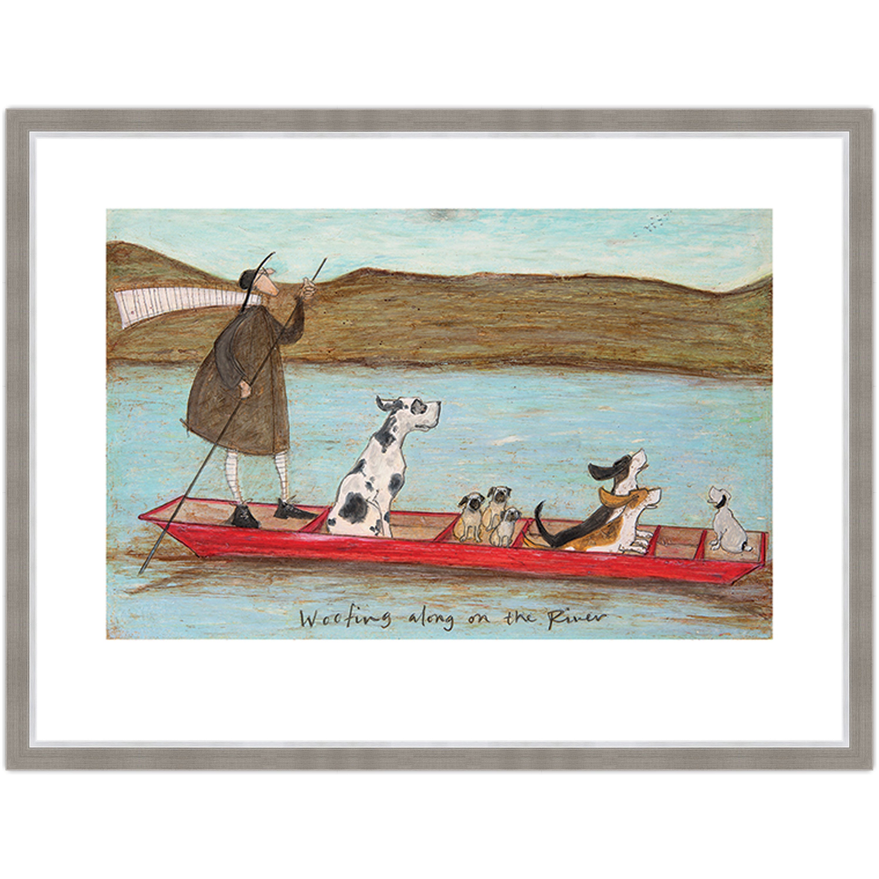 Woofing along on the River