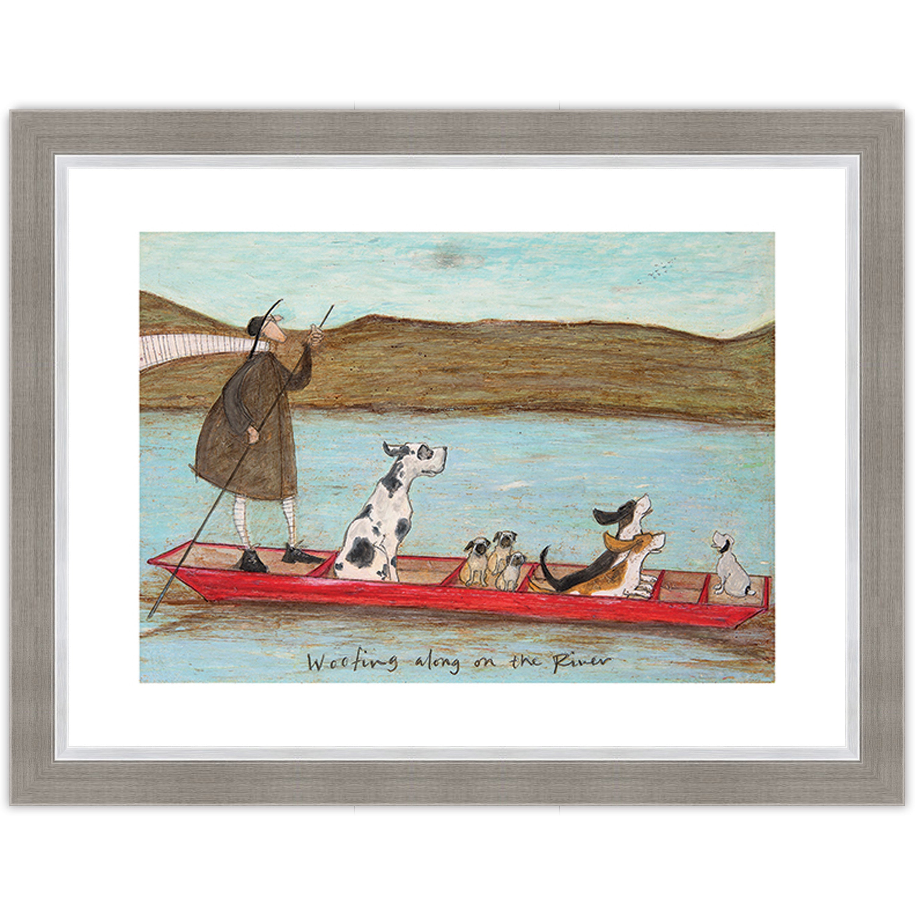 Woofing along on the River