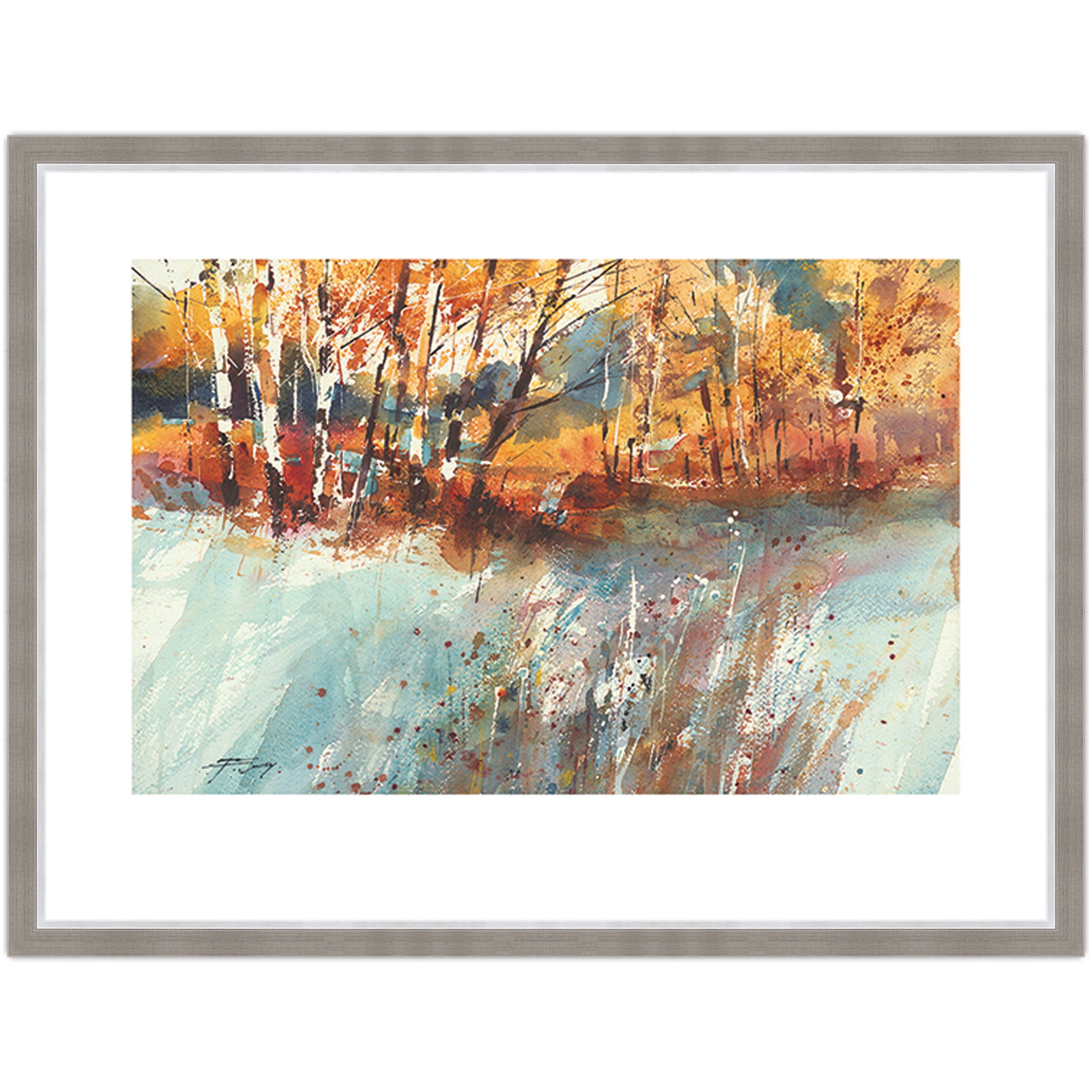 Frost & Autumn Birches