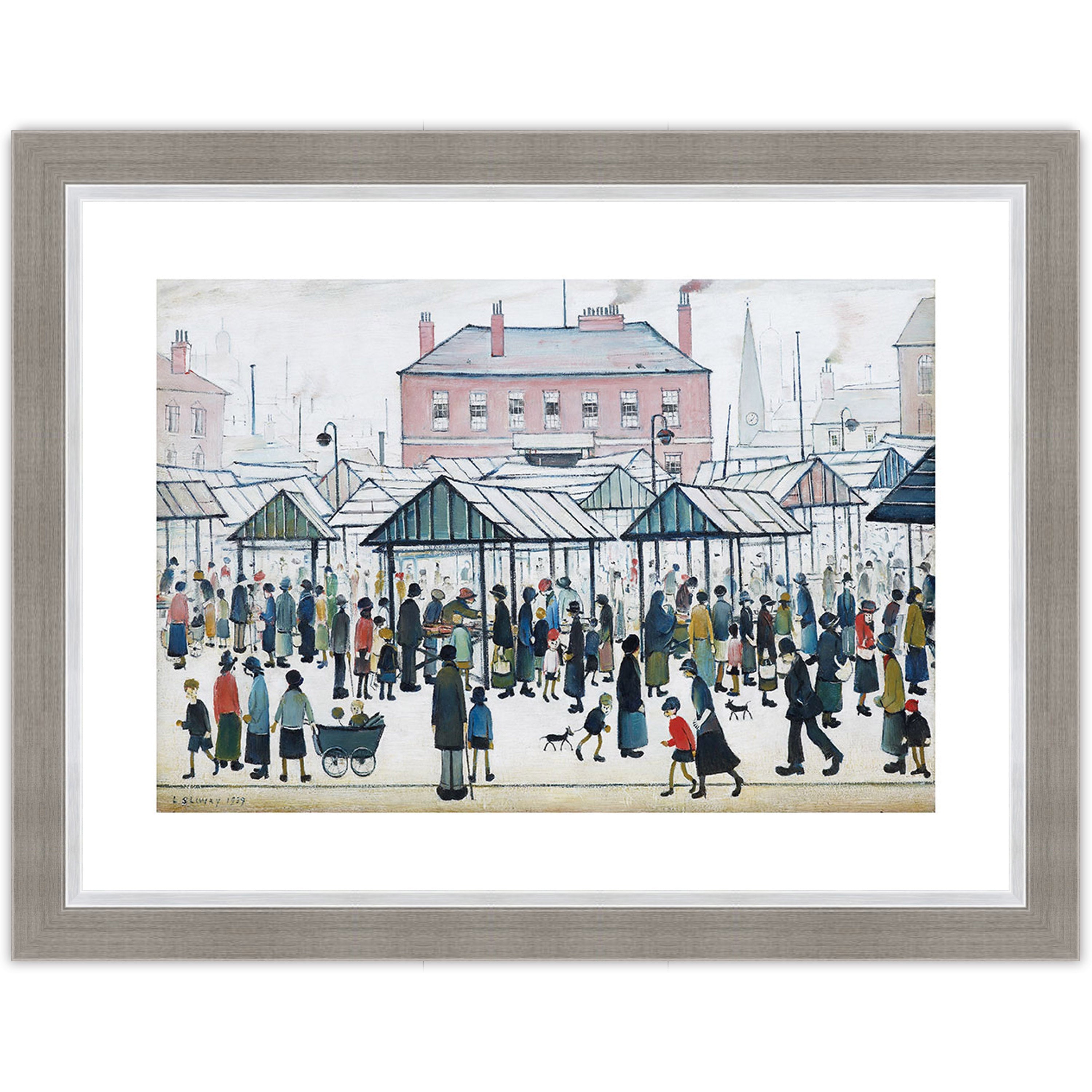 Market Scene, Northern Town, 1939