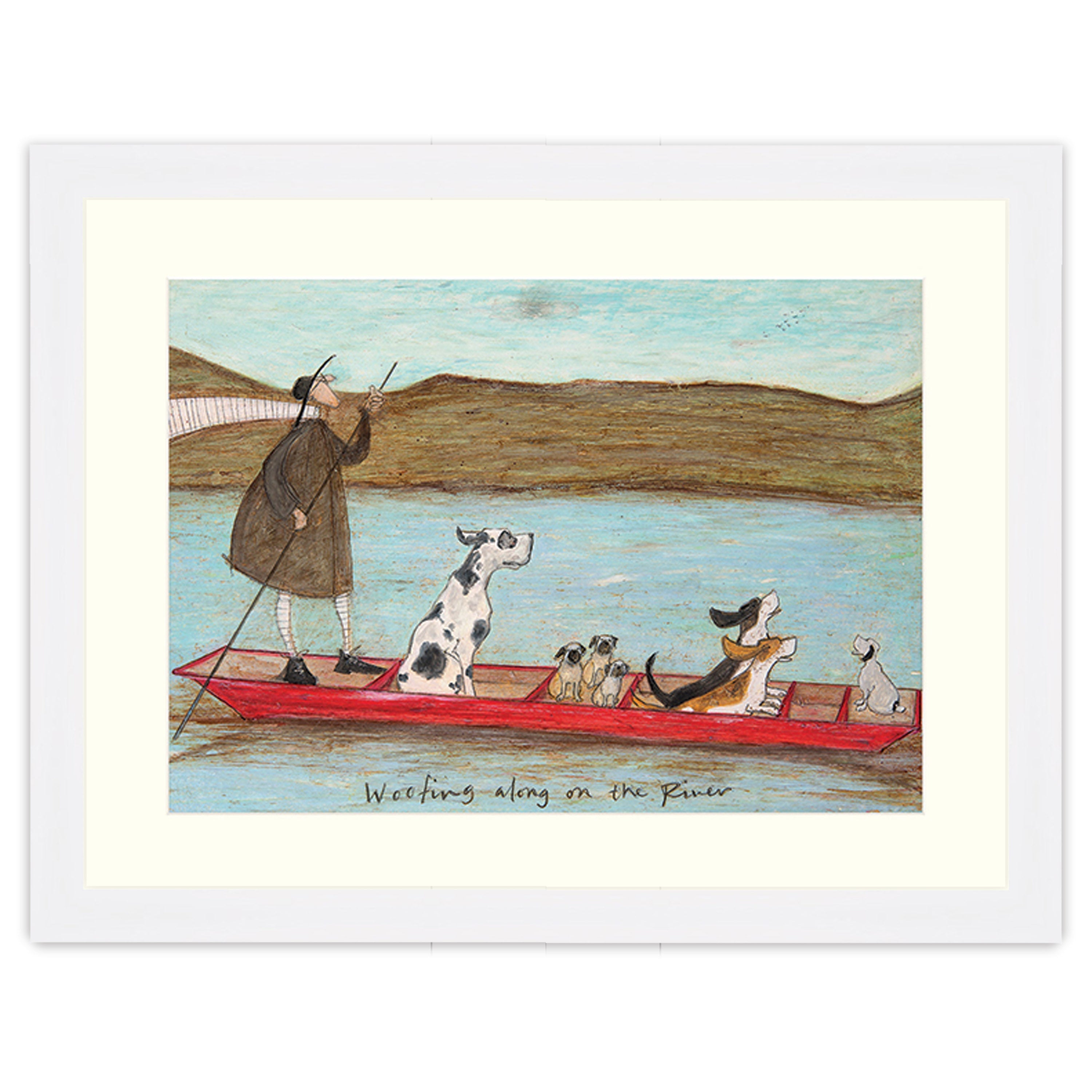 Woofing along on the River