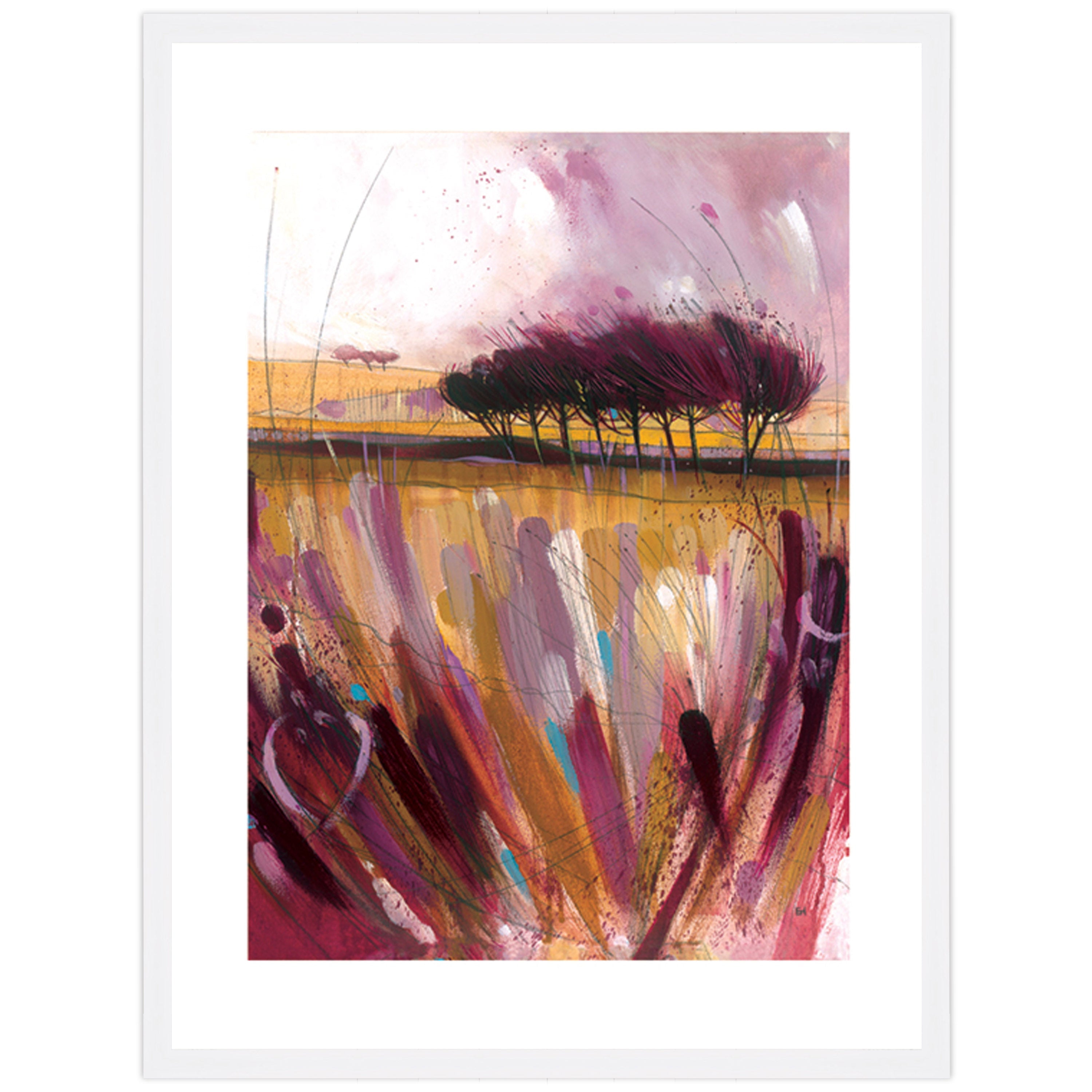 Through the Bracken in Mauve