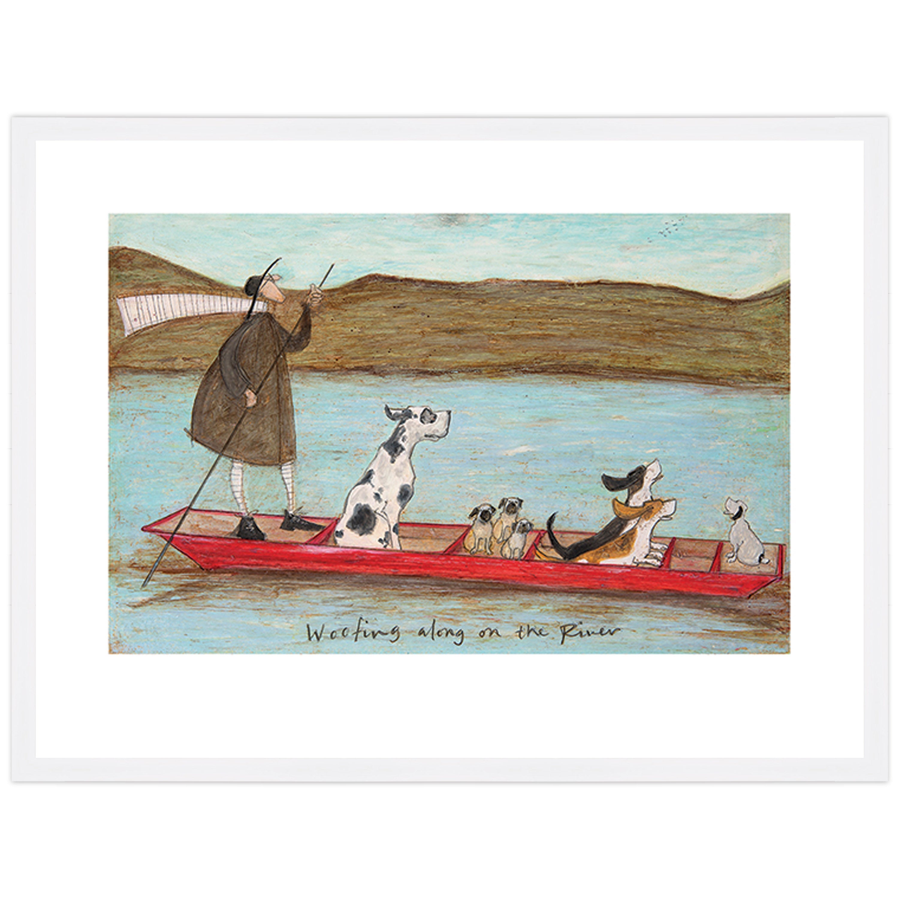 Woofing along on the River