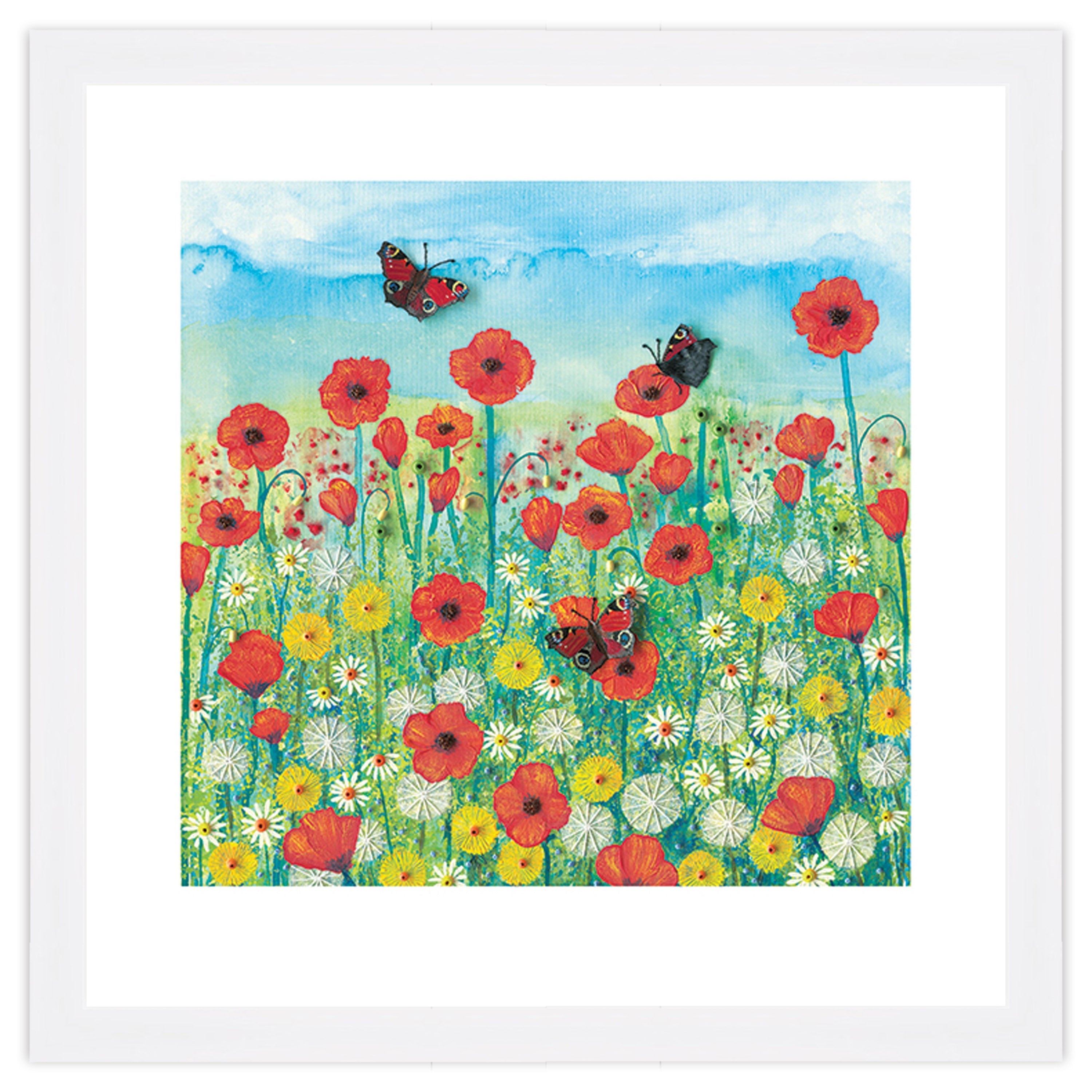 Peacocks and Poppies