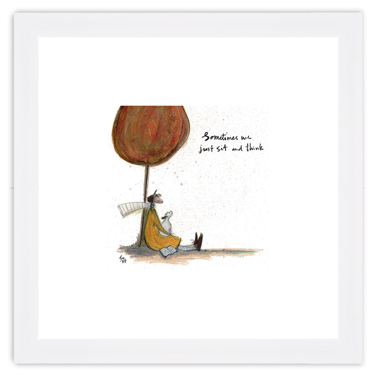 Poster Sam Toft - Stampa d'arte Keep Strong Carry On, Sam Toft (30 x 30 cm