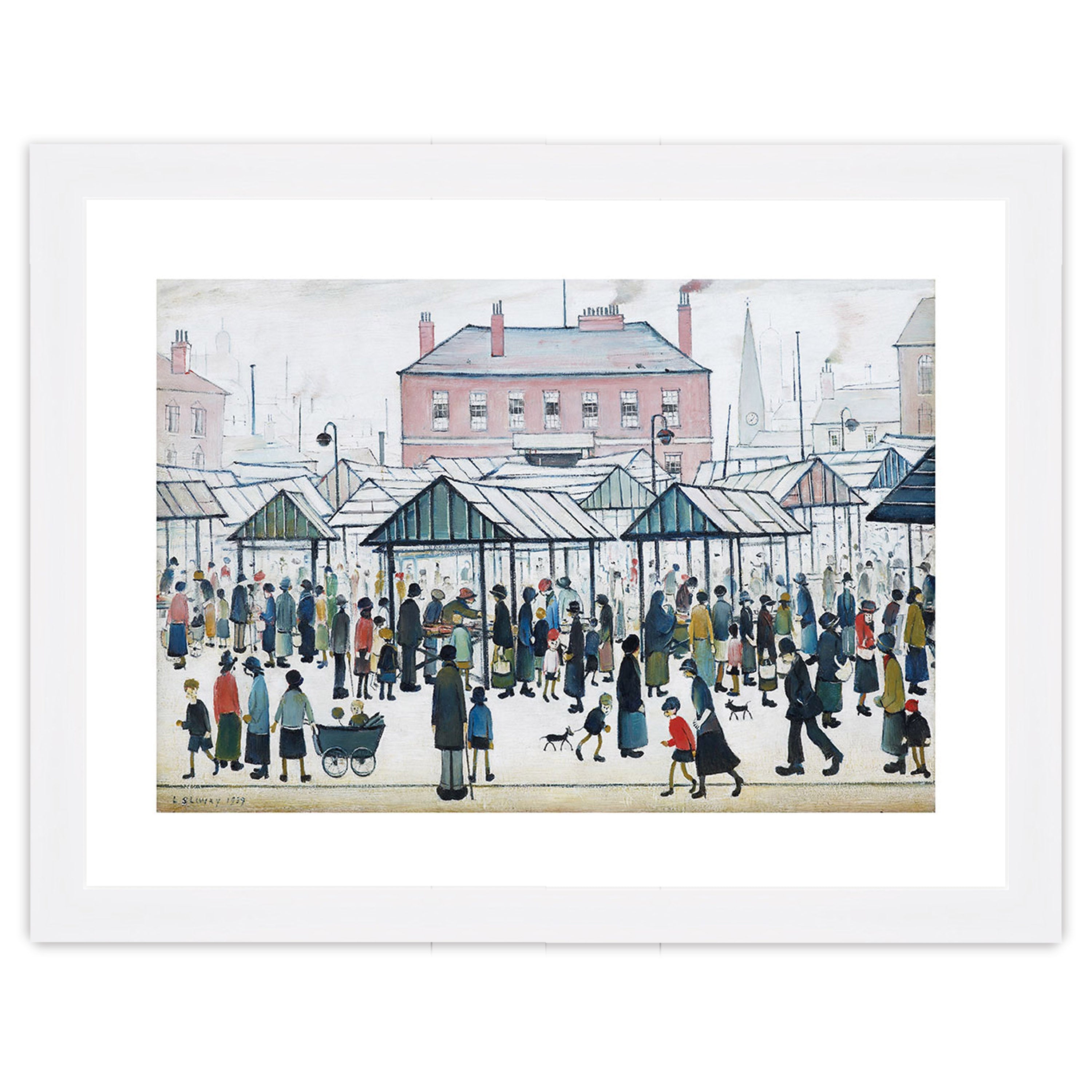 Market Scene, Northern Town, 1939