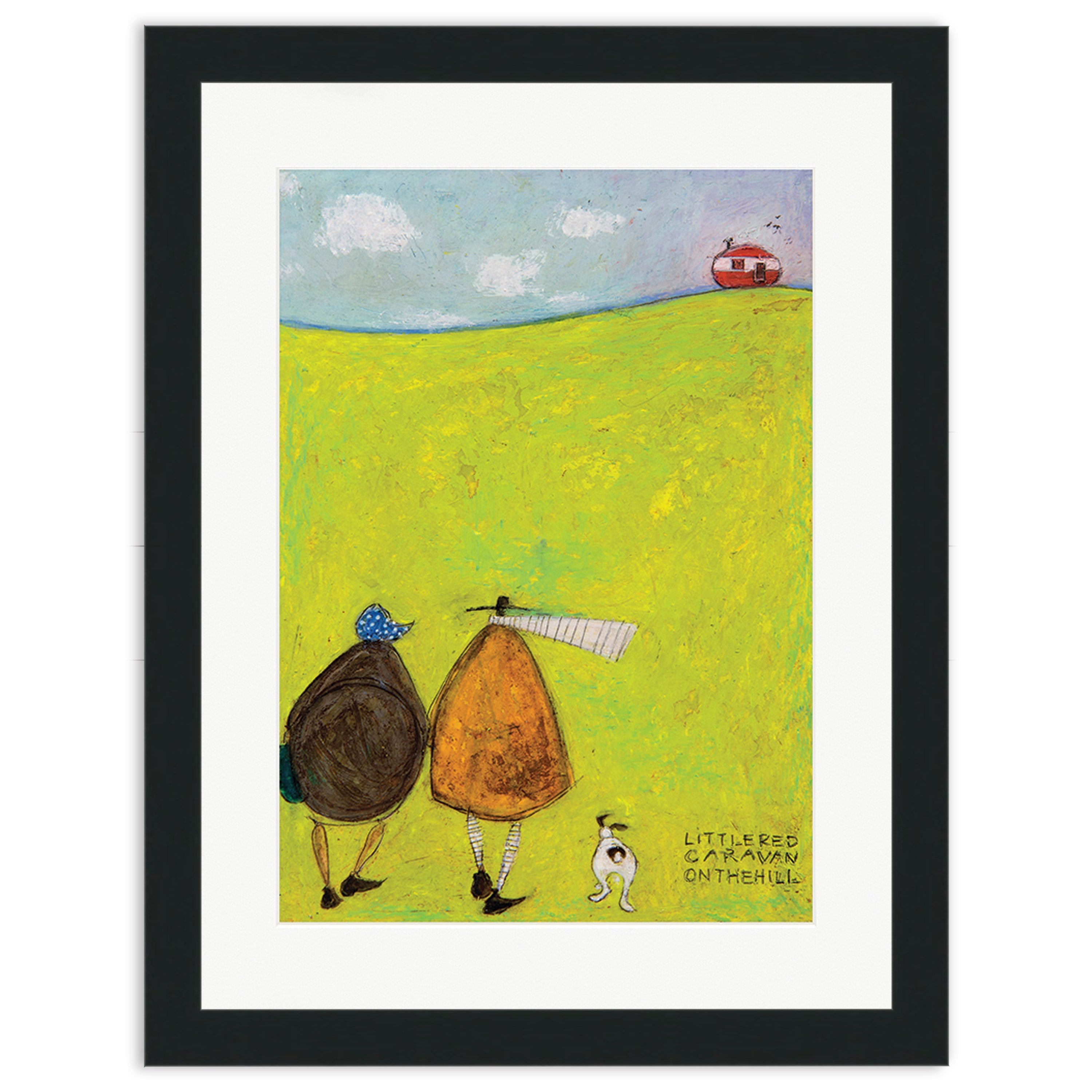 Little Red Caravan On The Hill
